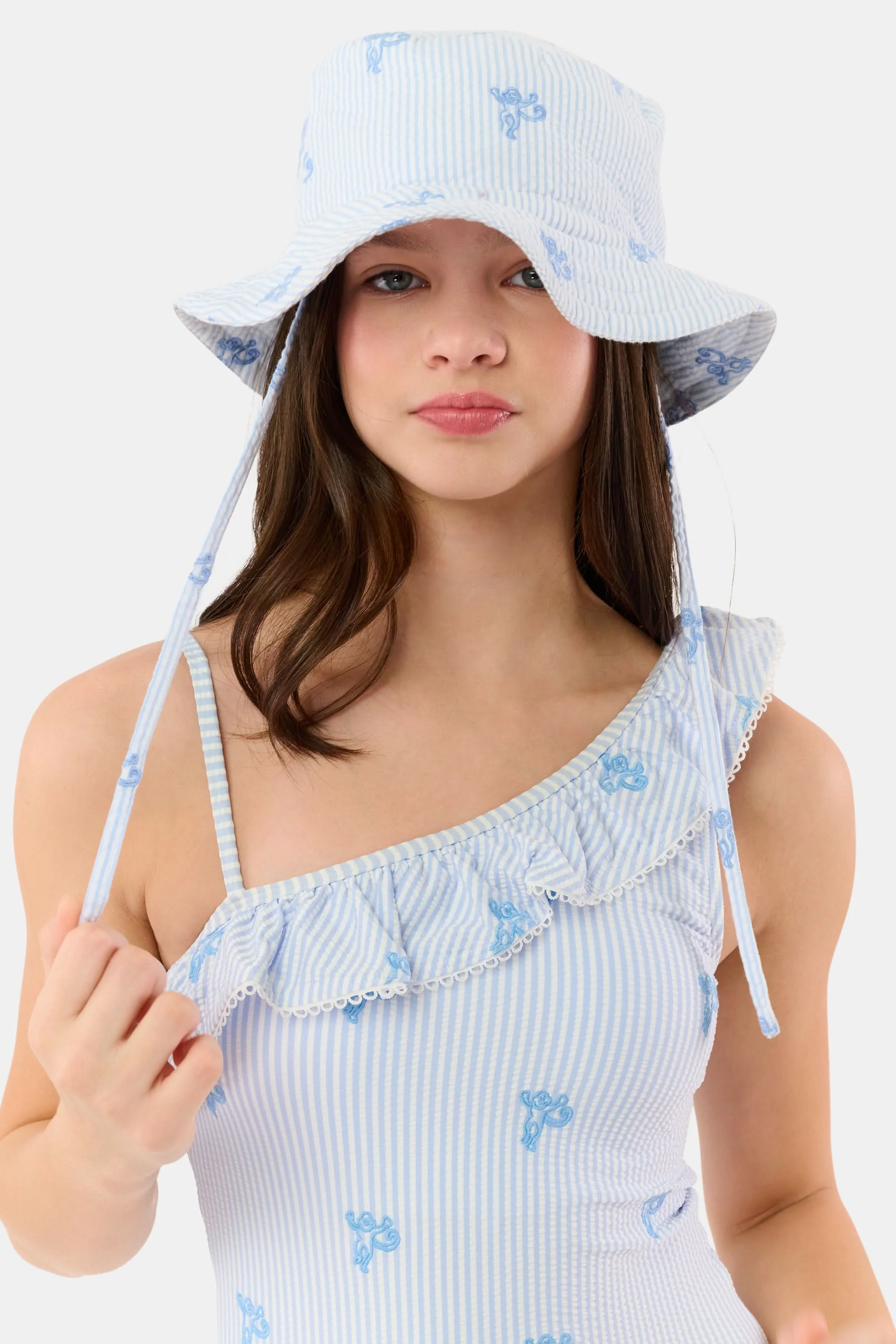 Kids Mini Monkey Bucket Hat - Image 4