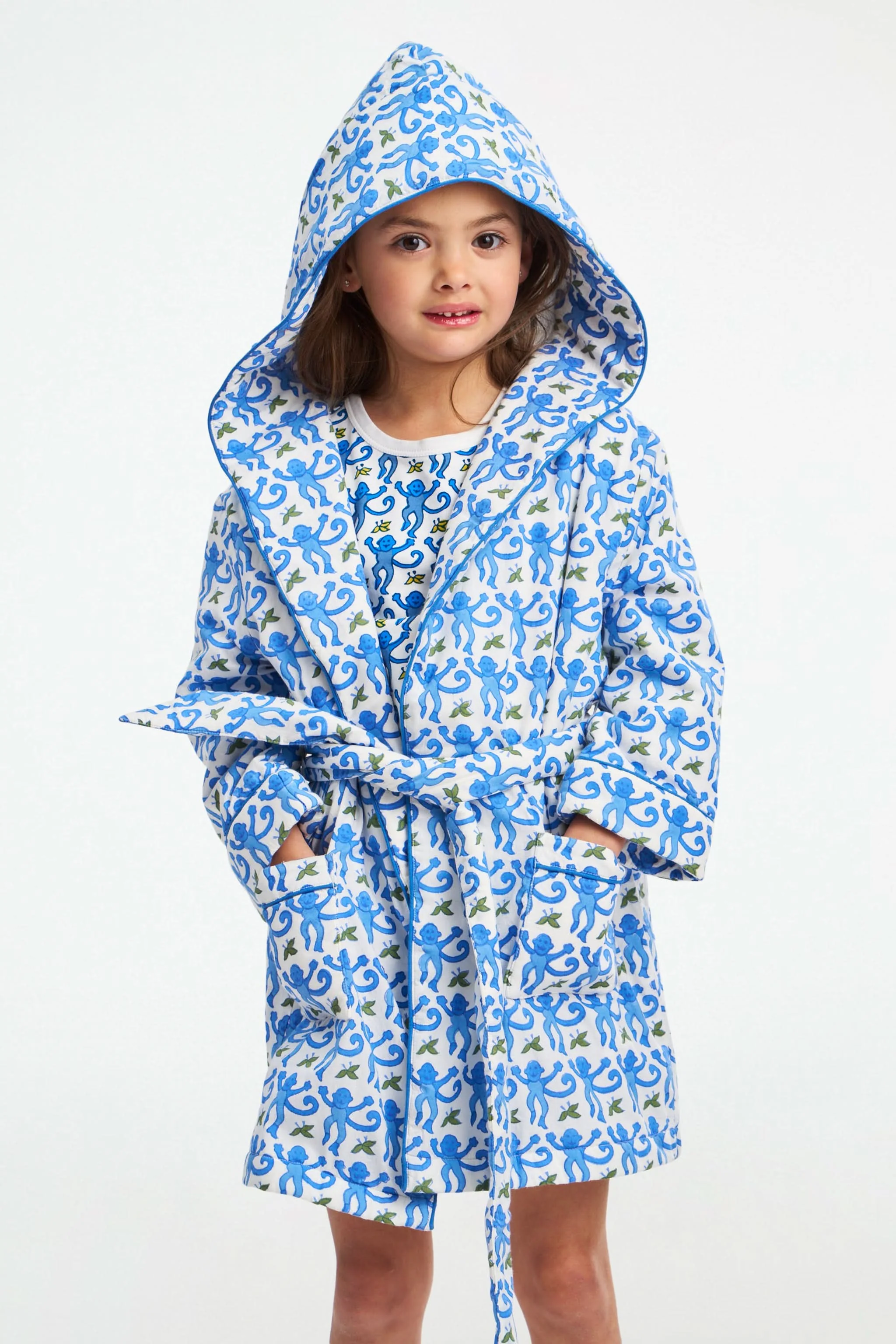 Kids Monkey Cosmo Robe - Image 5