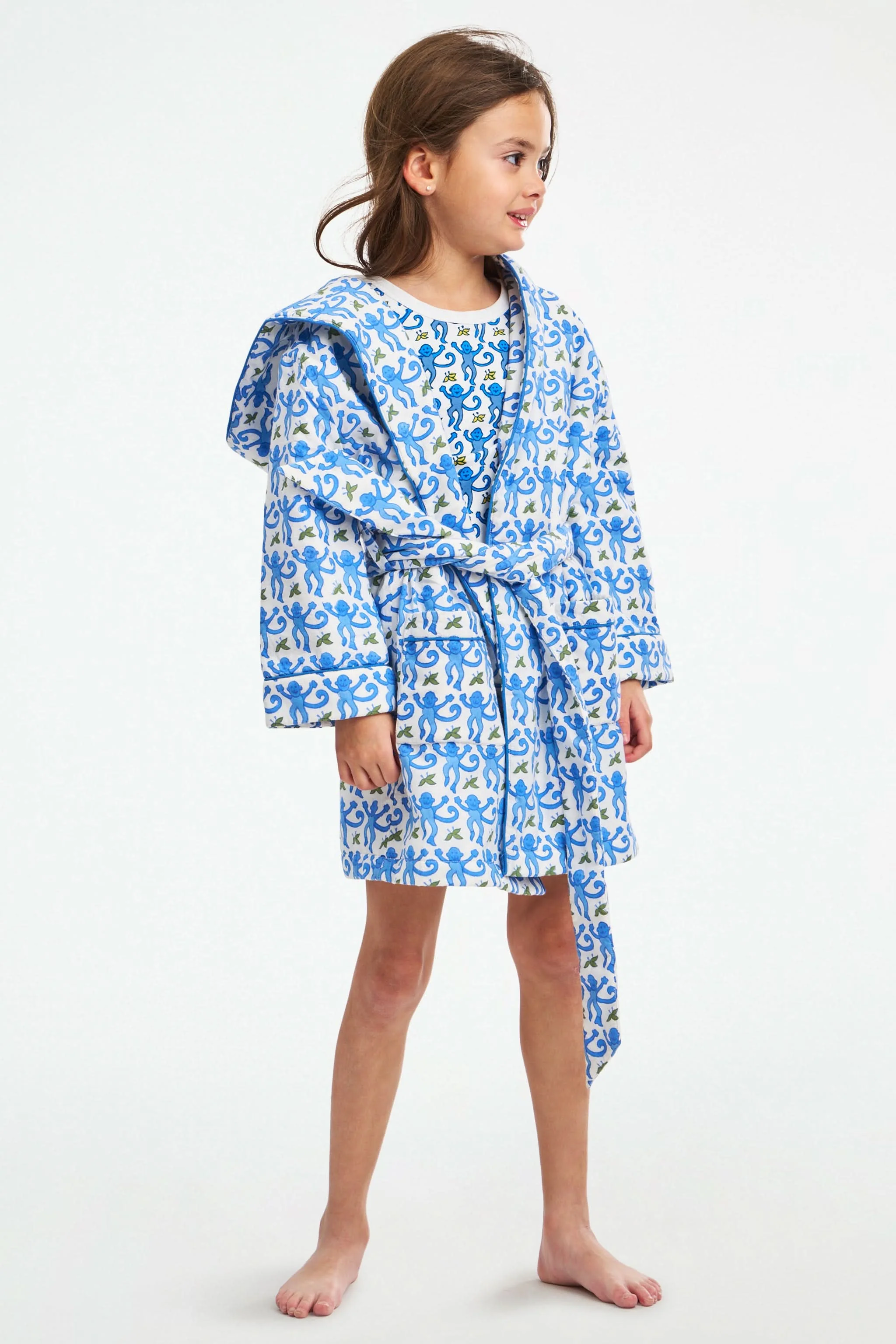 Kids Monkey Cosmo Robe - Image 6