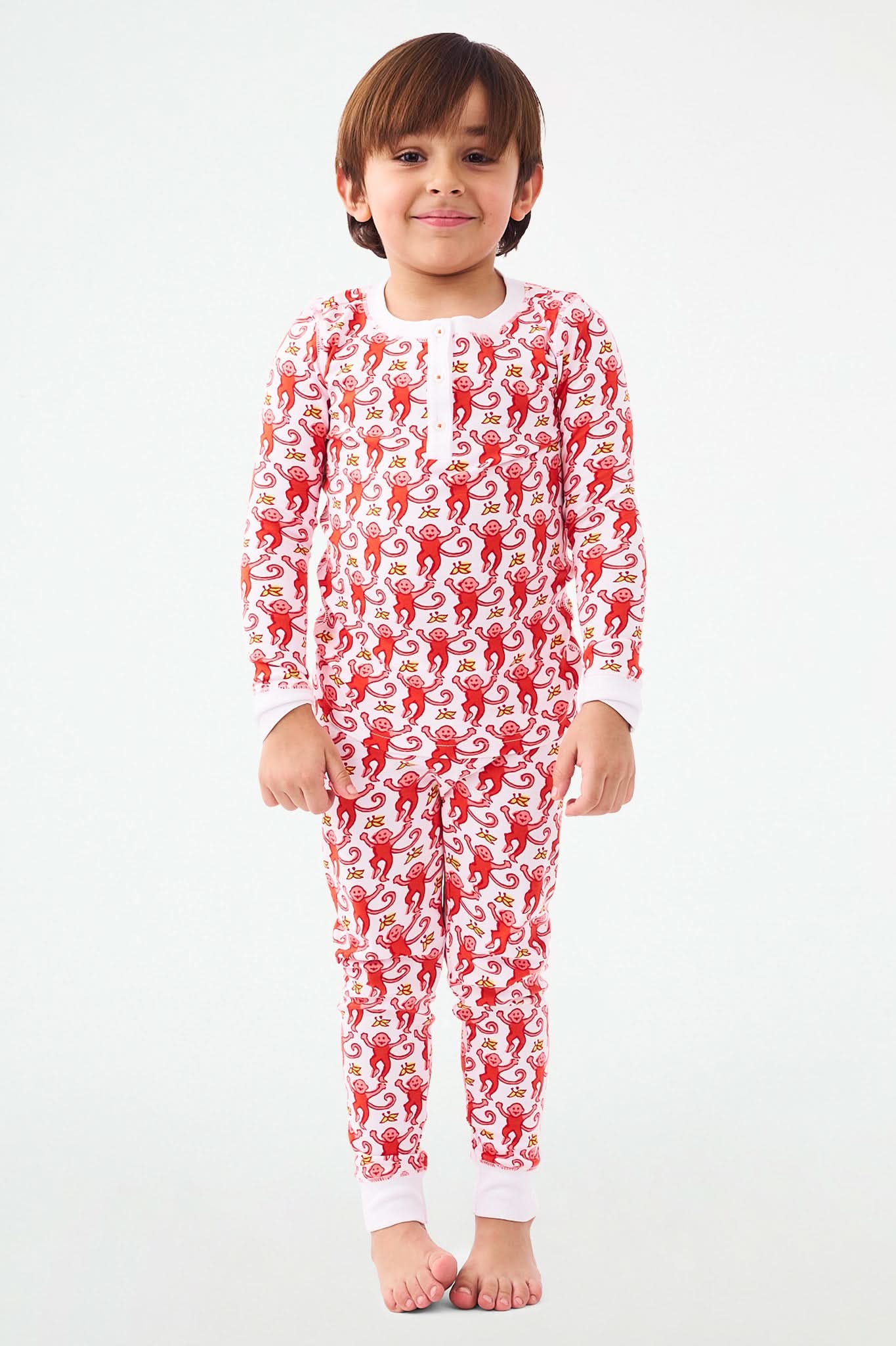 Kids Monkey Pajamas - Image 2