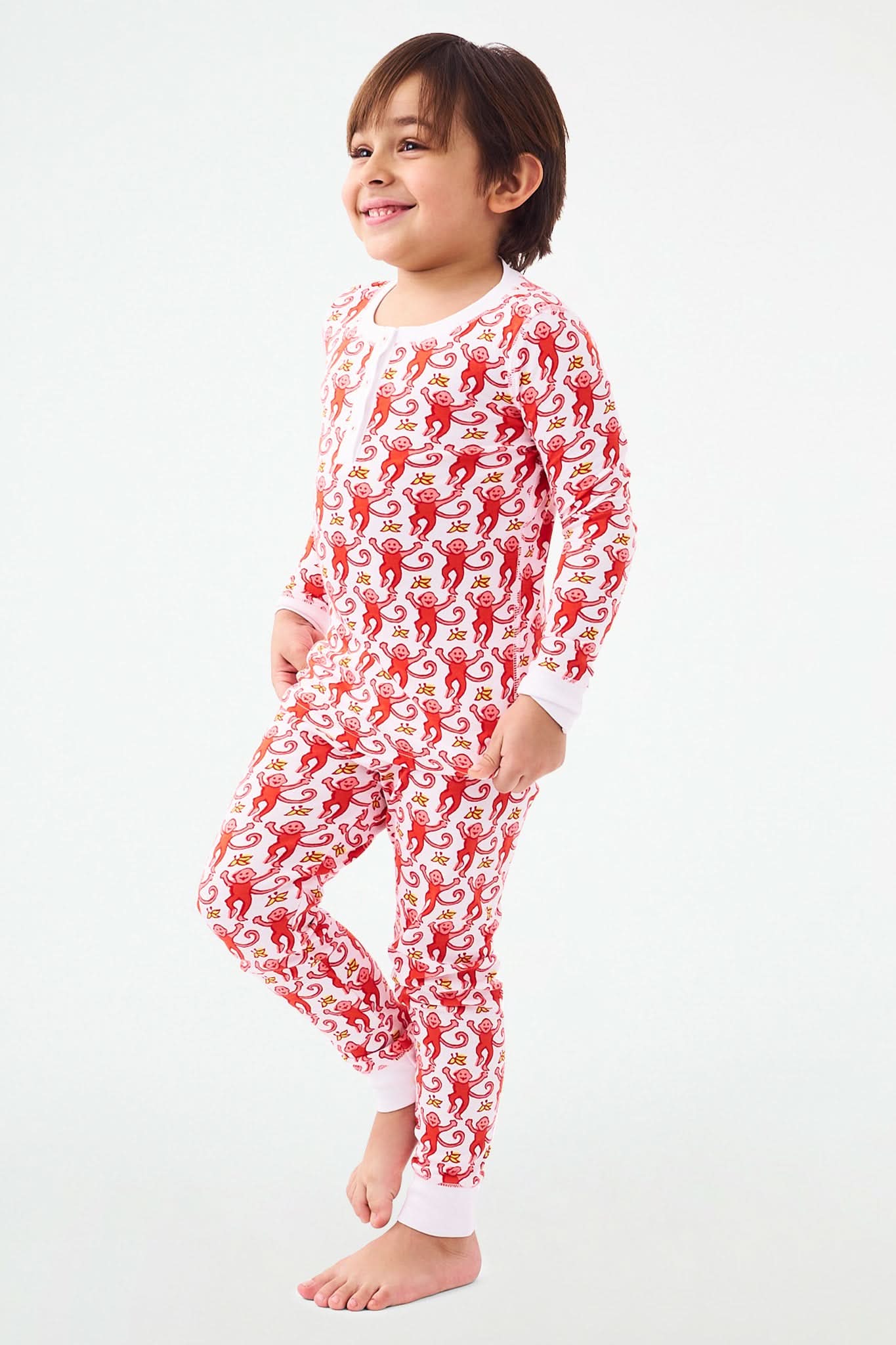 Kids Monkey Pajamas - Image 4