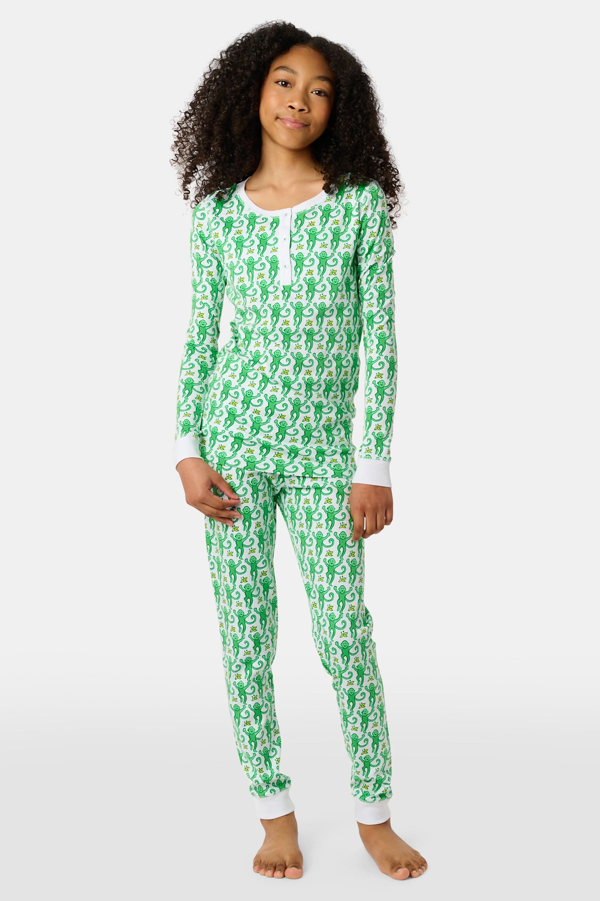 Kids Monkey Pajamas - Image 2