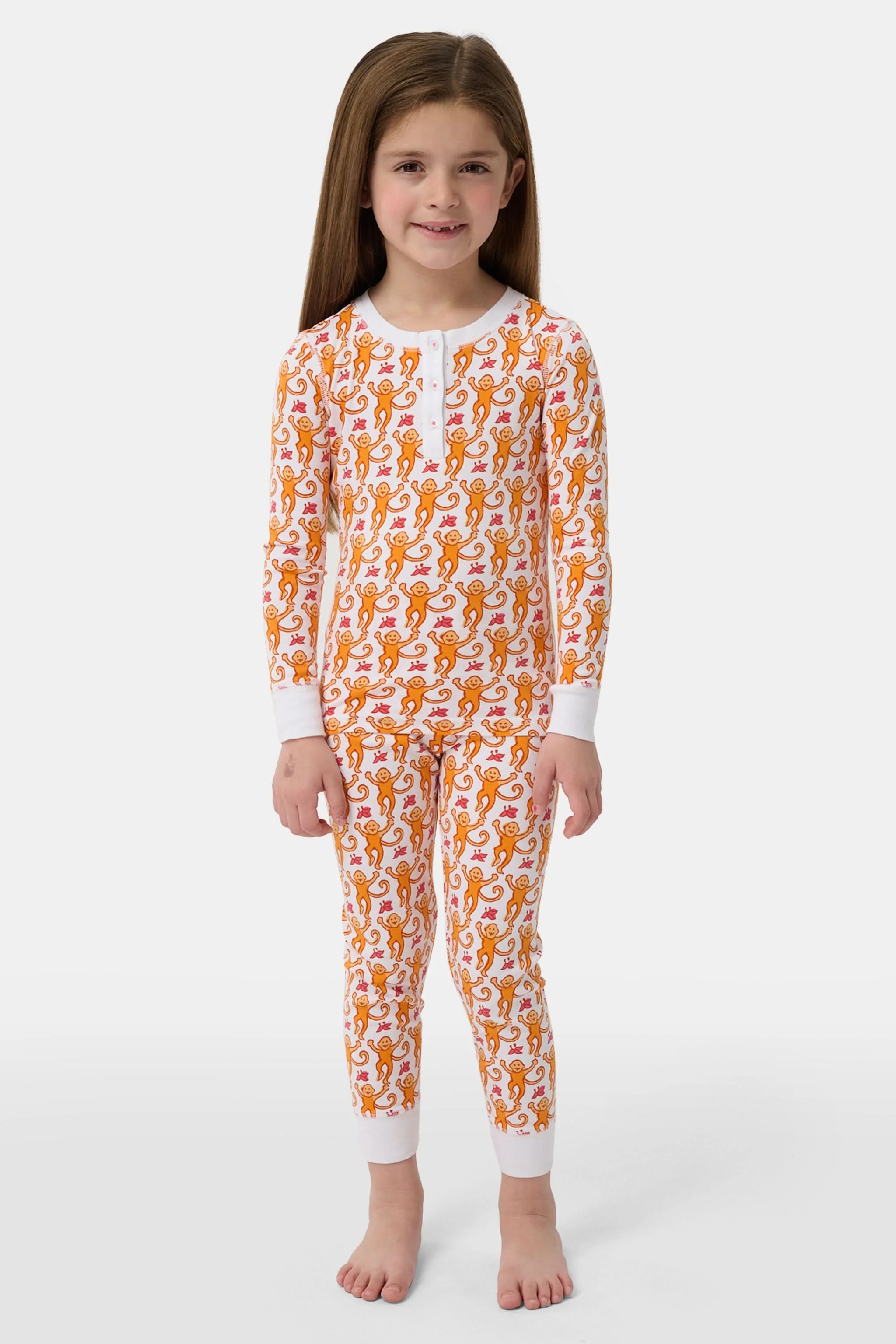 Kids Monkey Pajamas