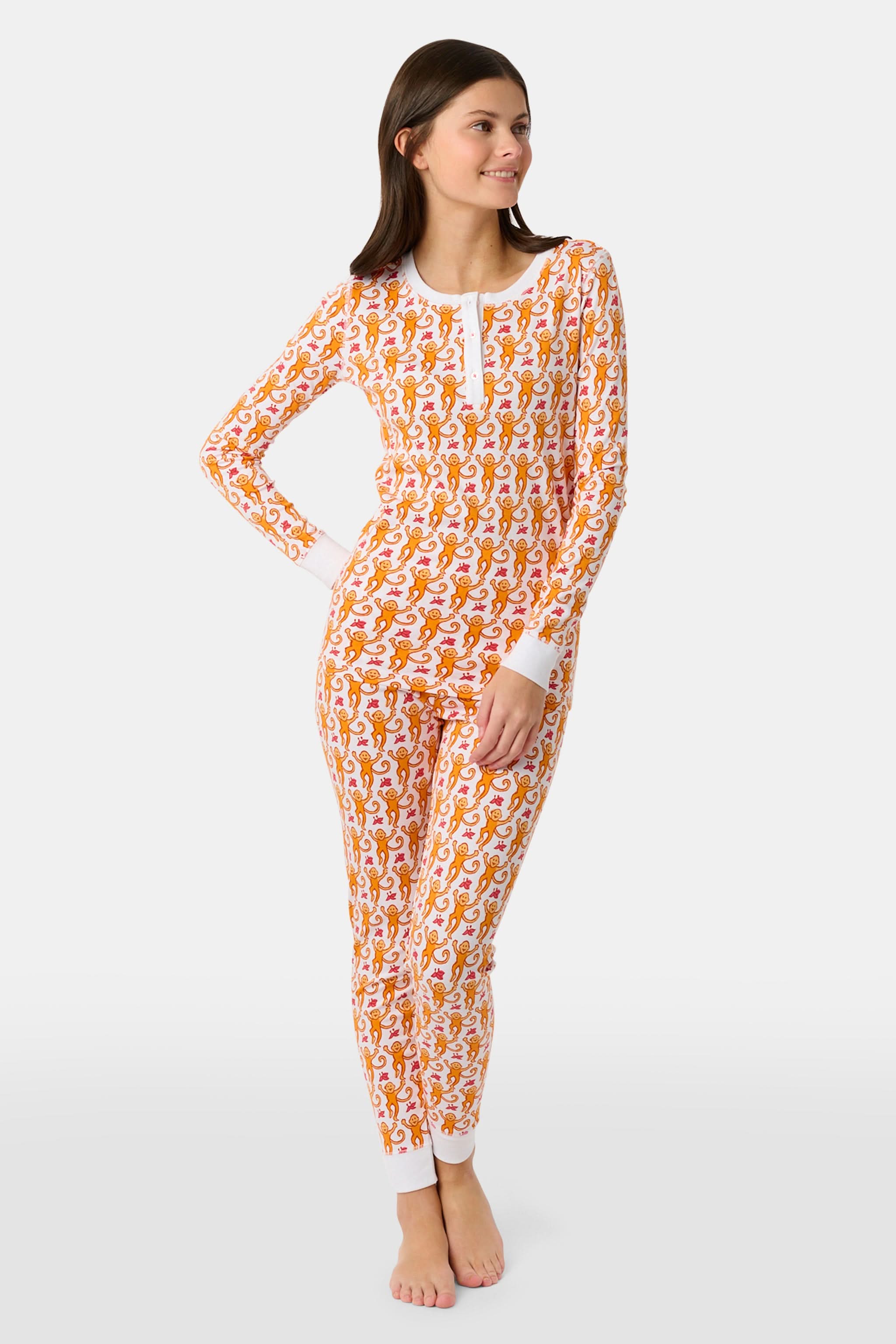 Kids Monkey Pajamas - Image 2