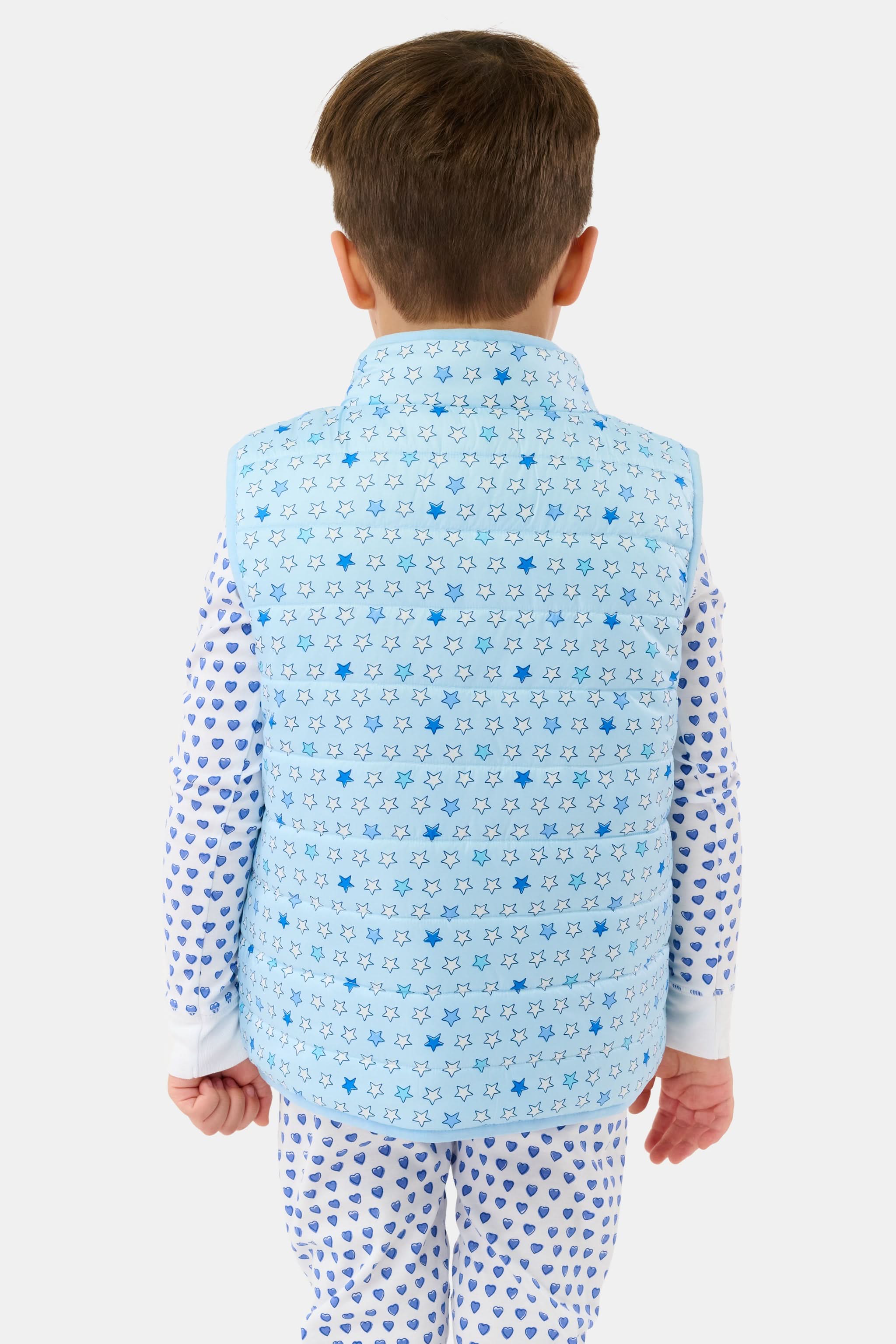Kids Pop Stars Kiana Reversible Puffer Vest - Image 5