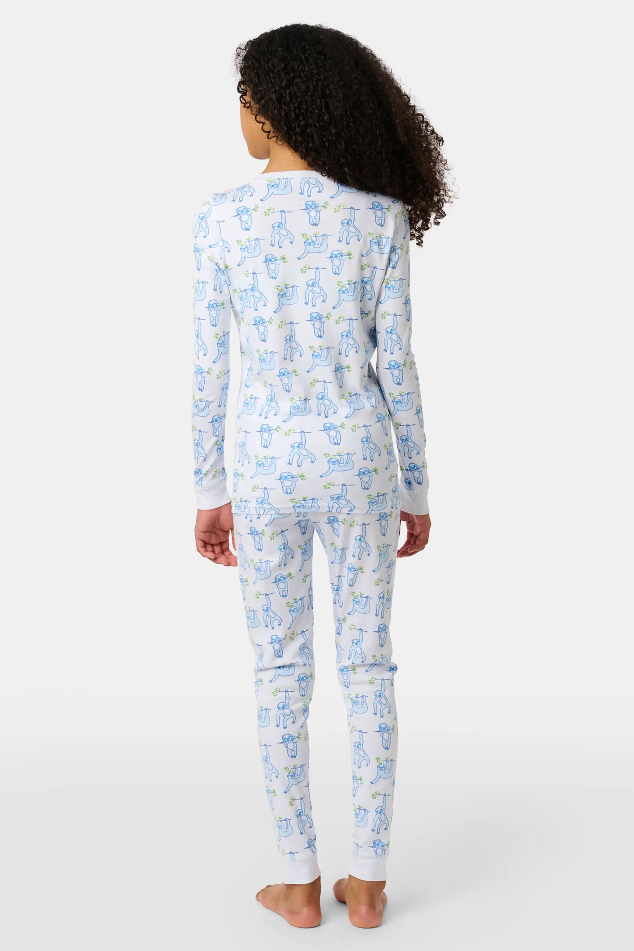 Kids Sleepy Sloth Pajamas - Image 2