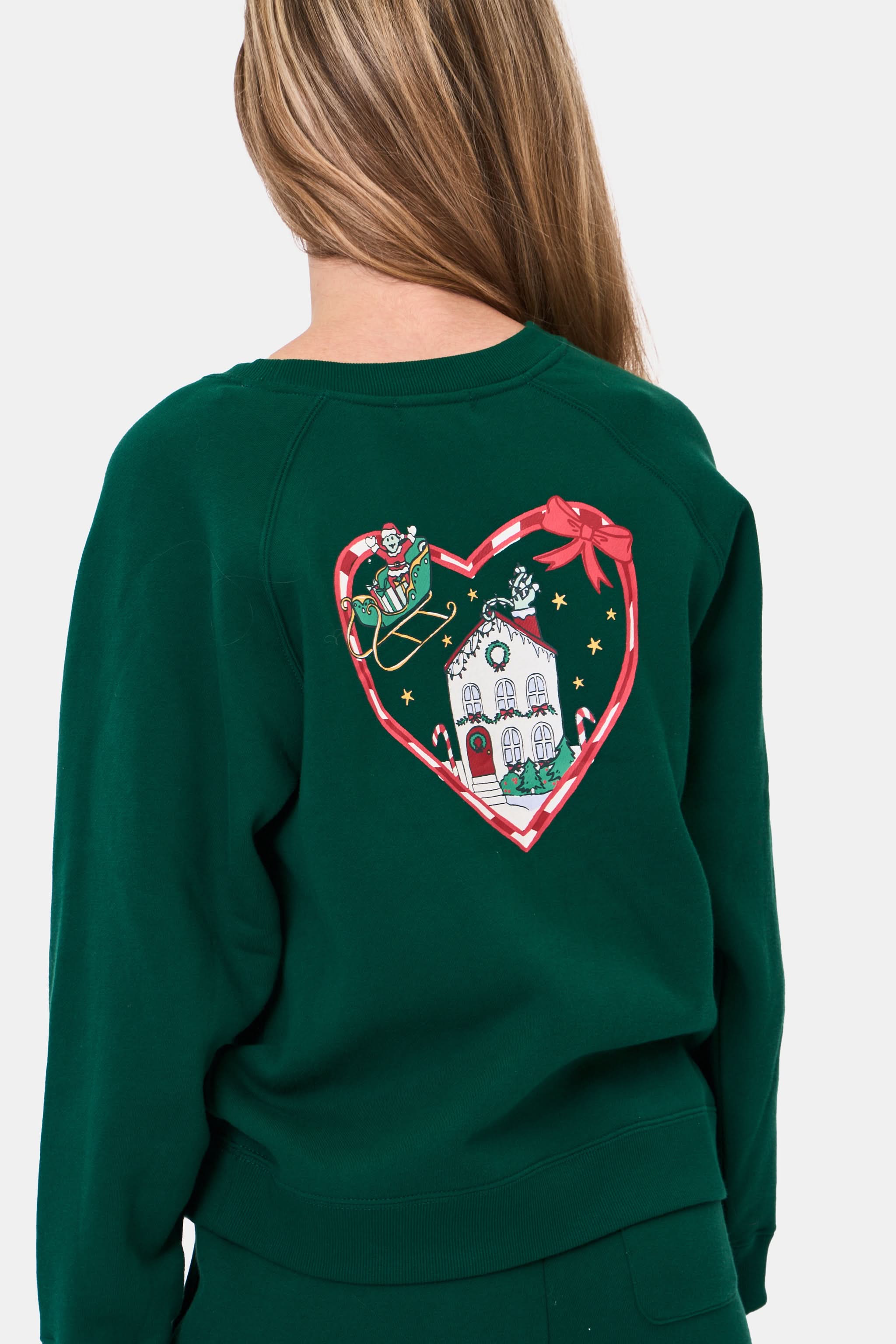 Kids Snow Village Crewneck - Image 4