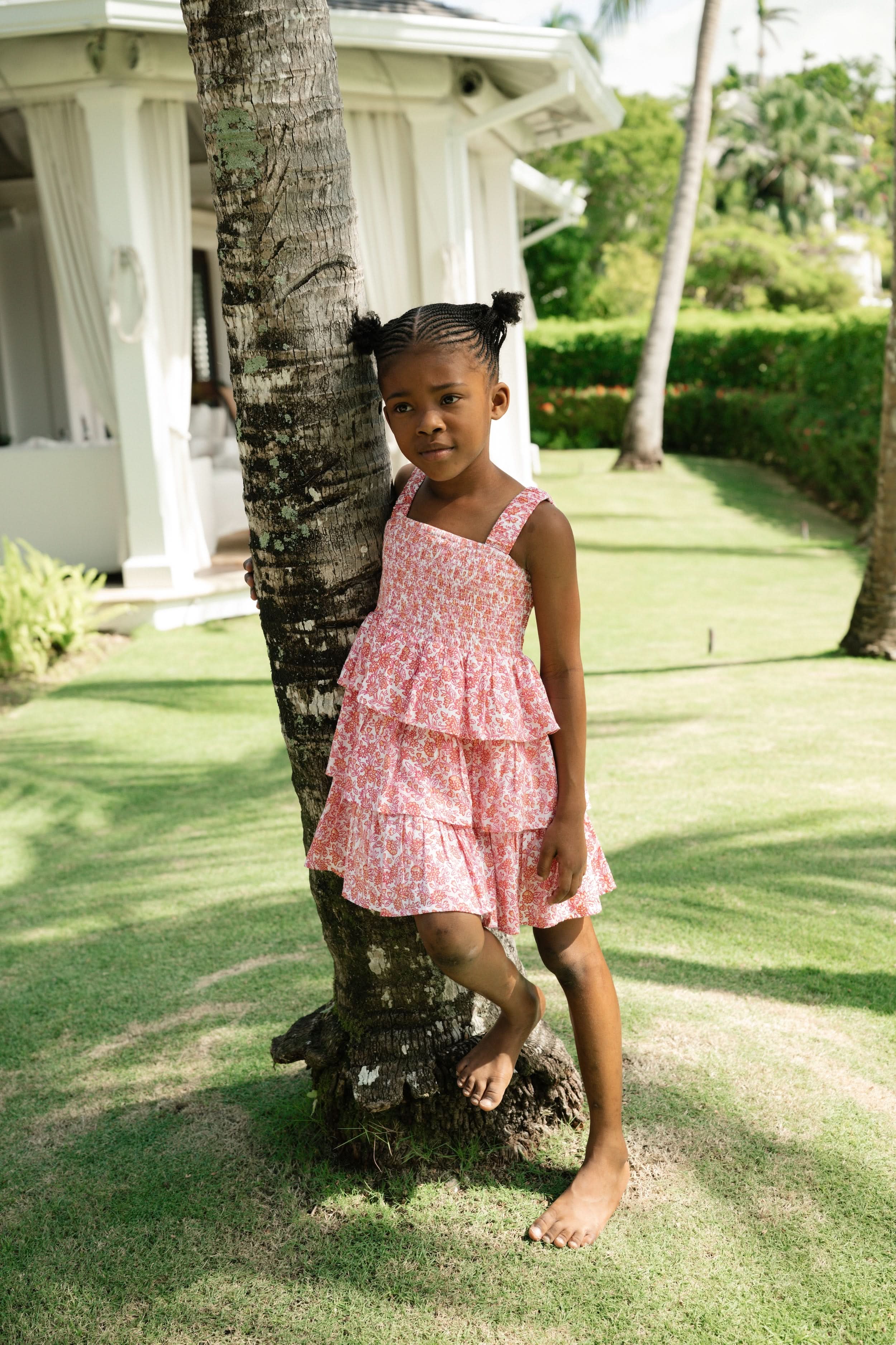 Kids Suzie Floral Ribbon Kenia Dress