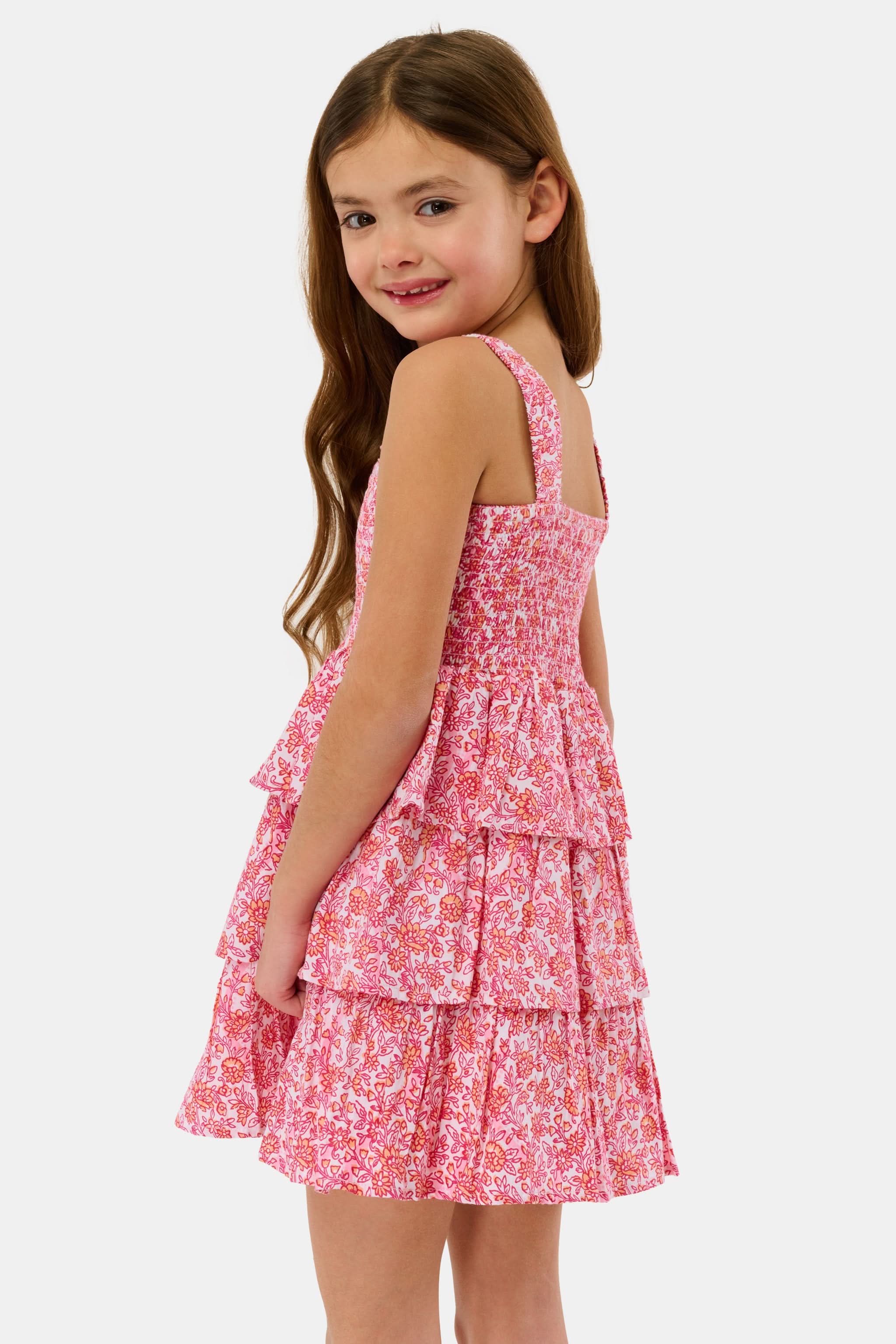 Kids Suzie Floral Ribbon Kenia Dress - Image 5