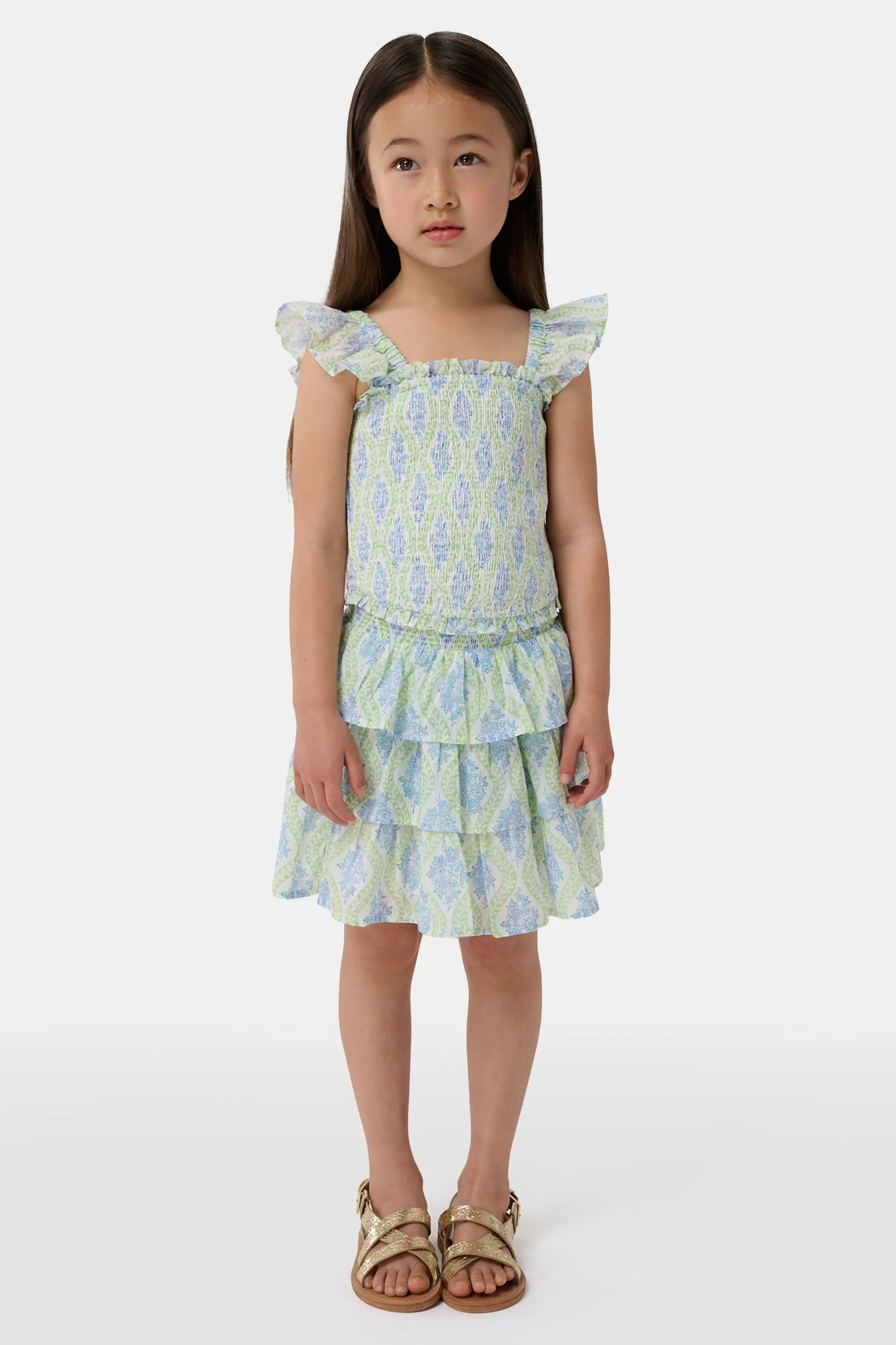 Kids Zelda Floral Sami Skirt - Image 4
