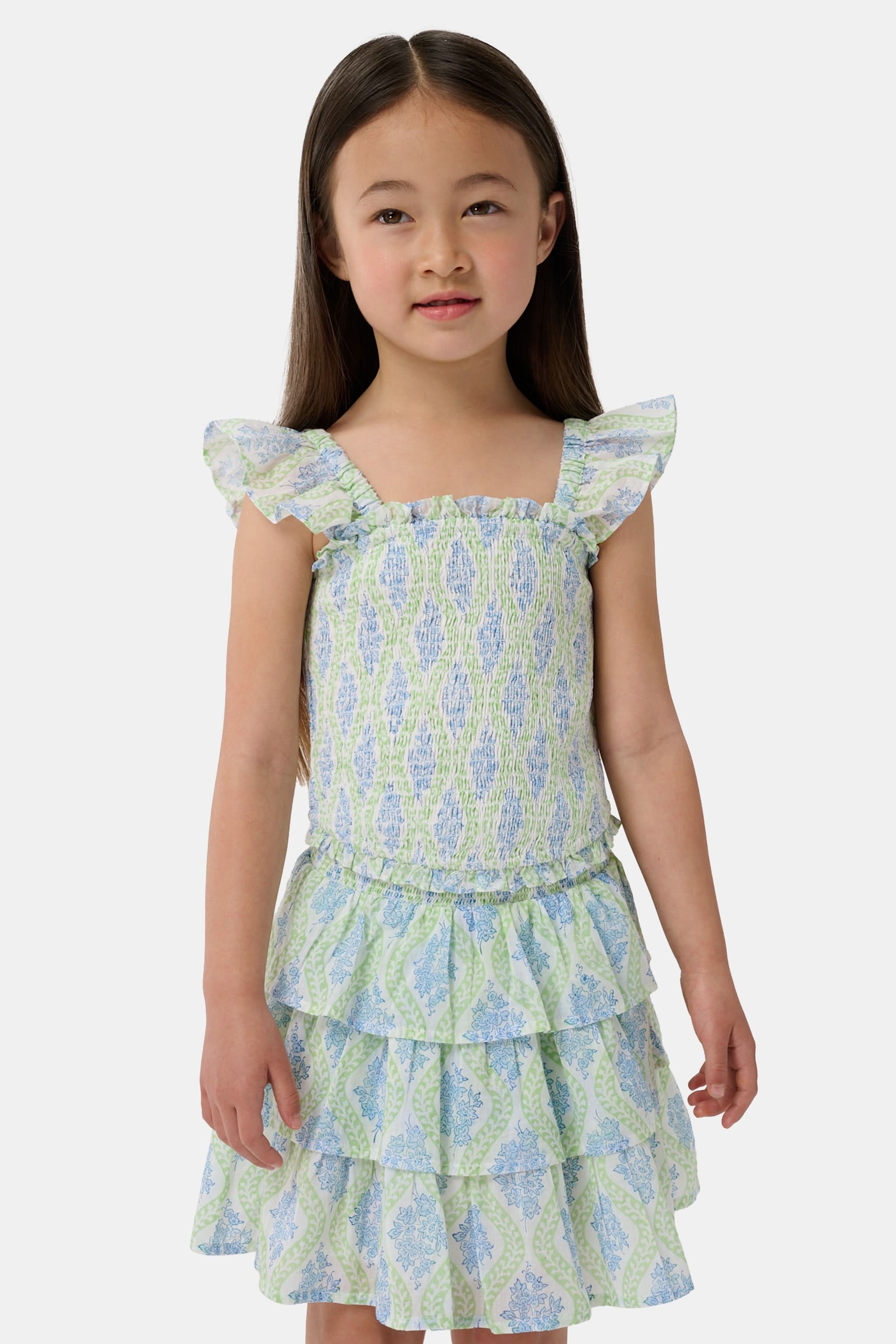 Kids Zelda Floral Tory Top - Image 3
