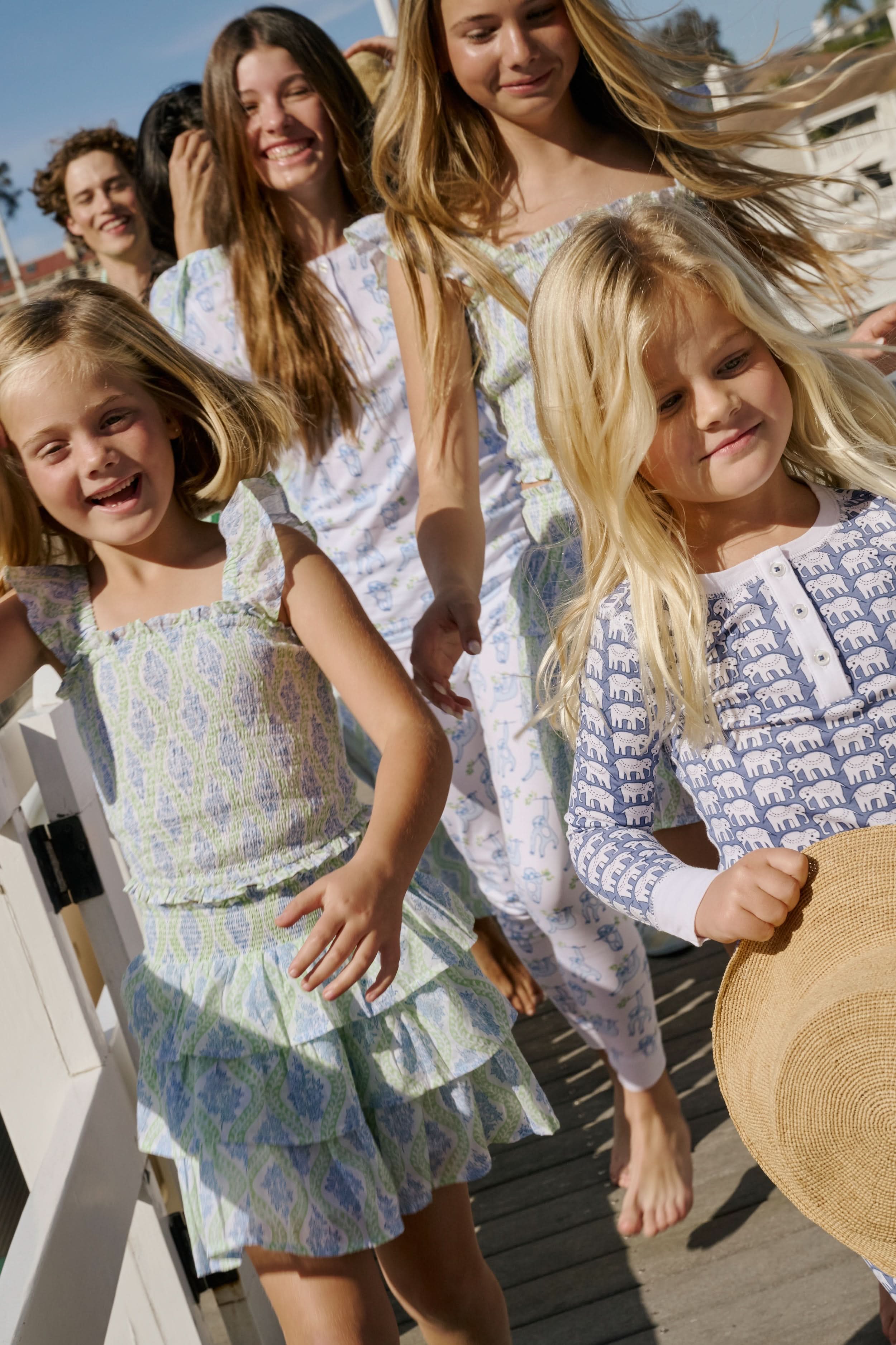 Kids Zelda Floral Tory Top - Image 5