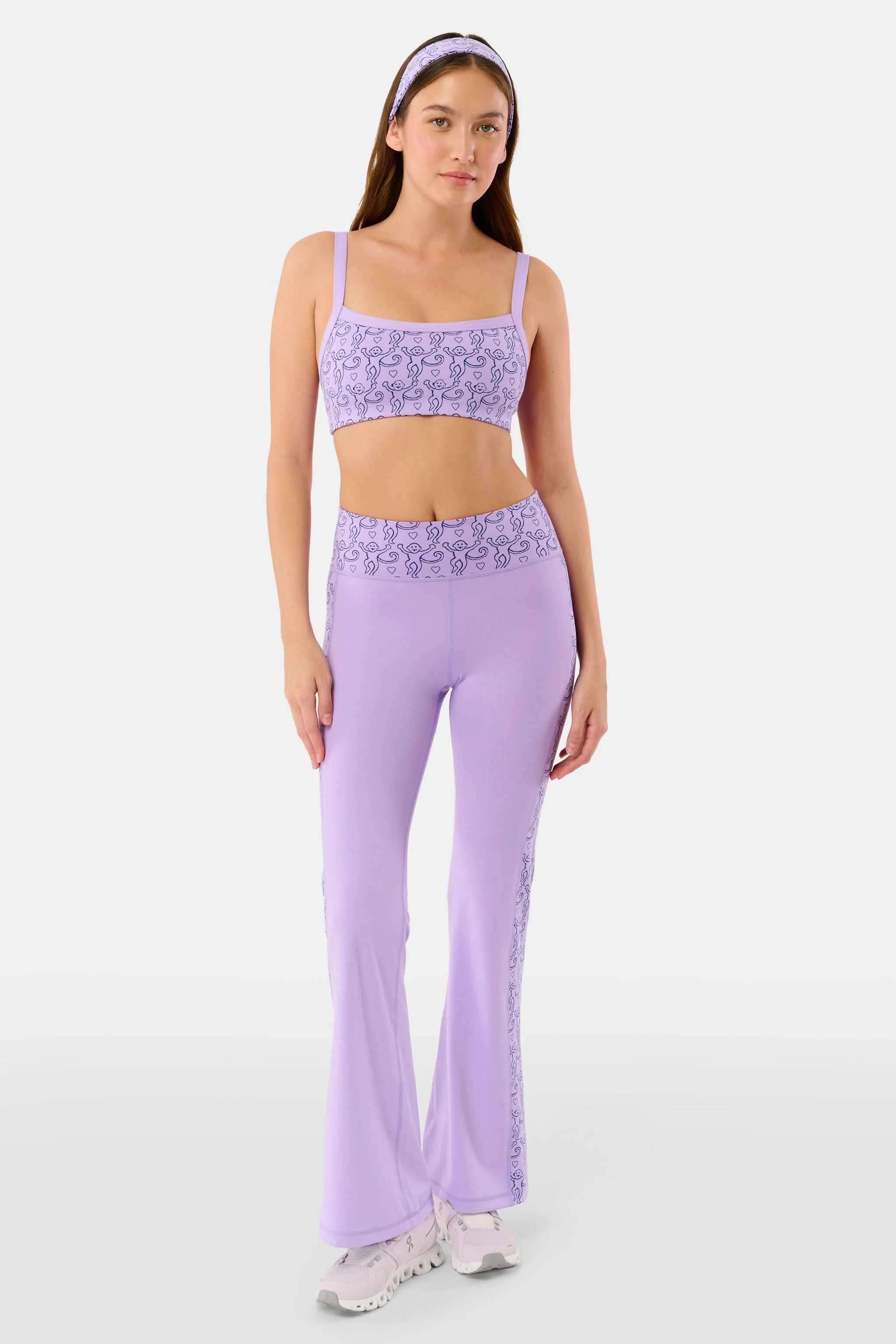 Lovely Monkey Ally Flared Leggings - Image 3