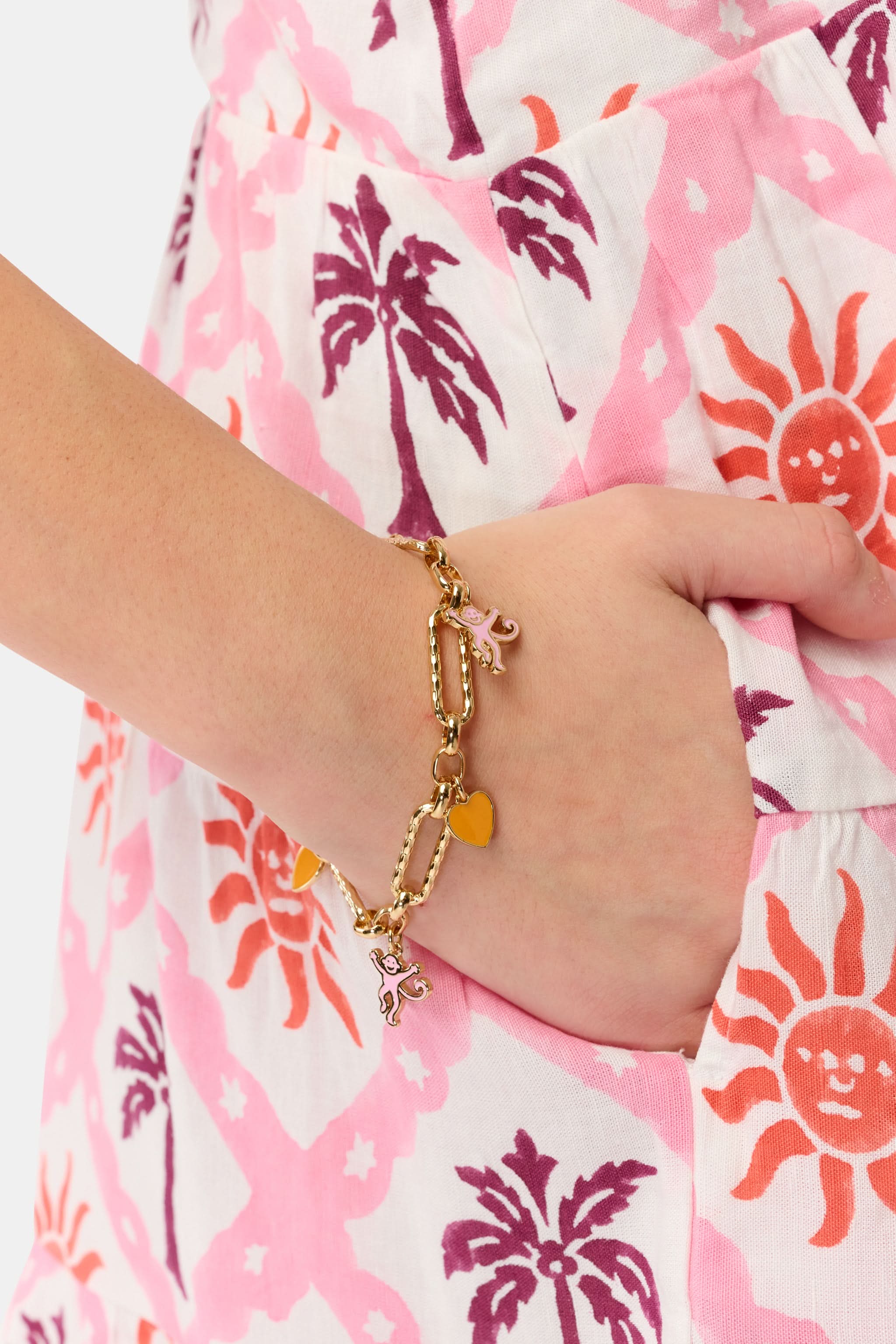 Lovely Monkey Charm Bracelet - Image 2