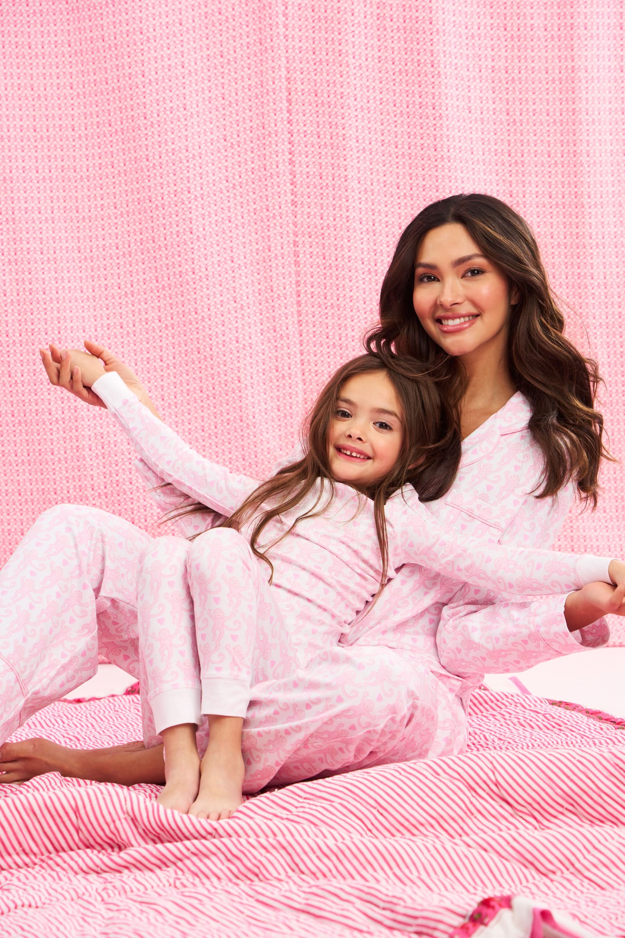 Lovely Monkey Long Sleeve Polo Pajamas - Image 3