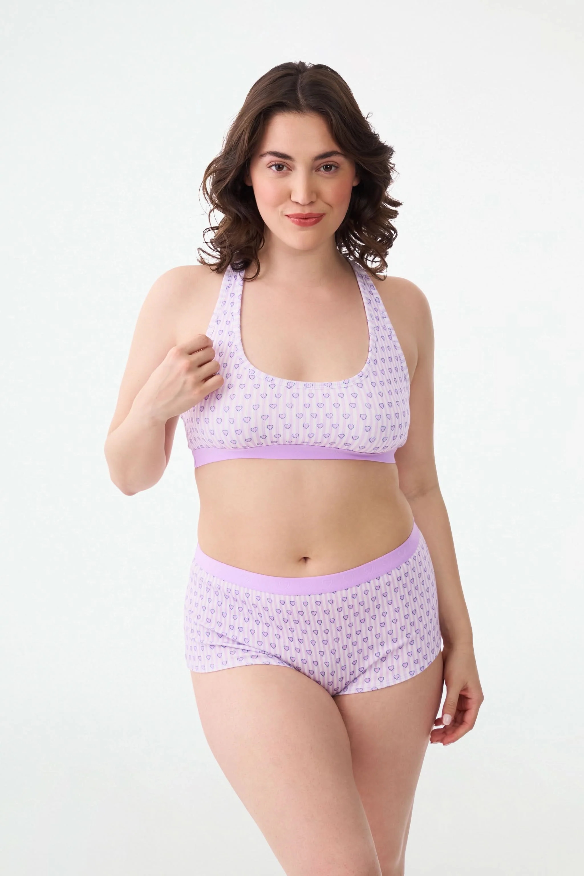 Lovely Stripe Rib Crosby Boyshort - Image 3