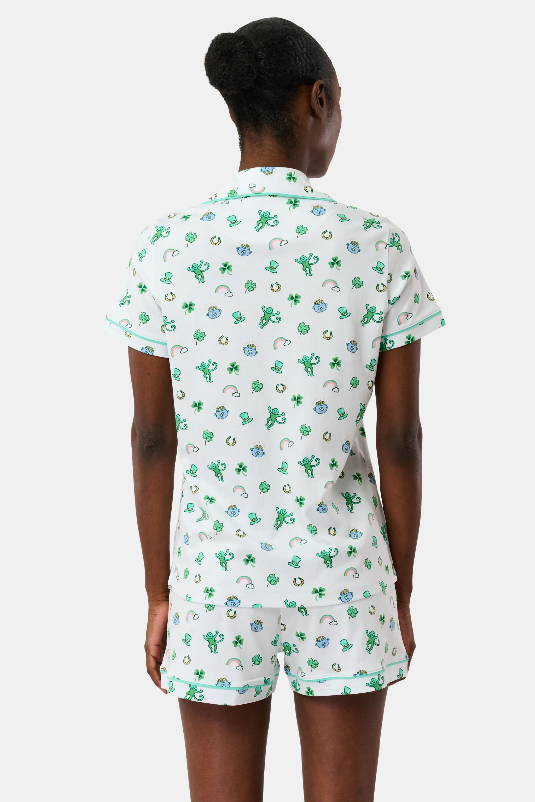 Luck O' the Monkey Polo Pajamas - Image 5