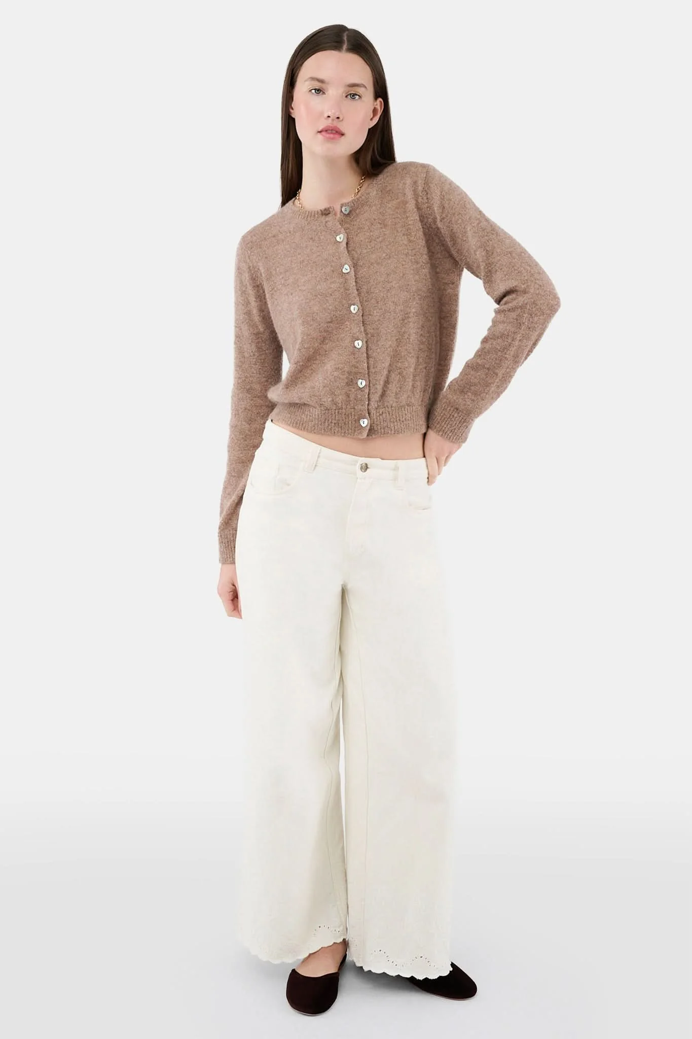 Lurex Shine Moxie Cardigan - Image 3