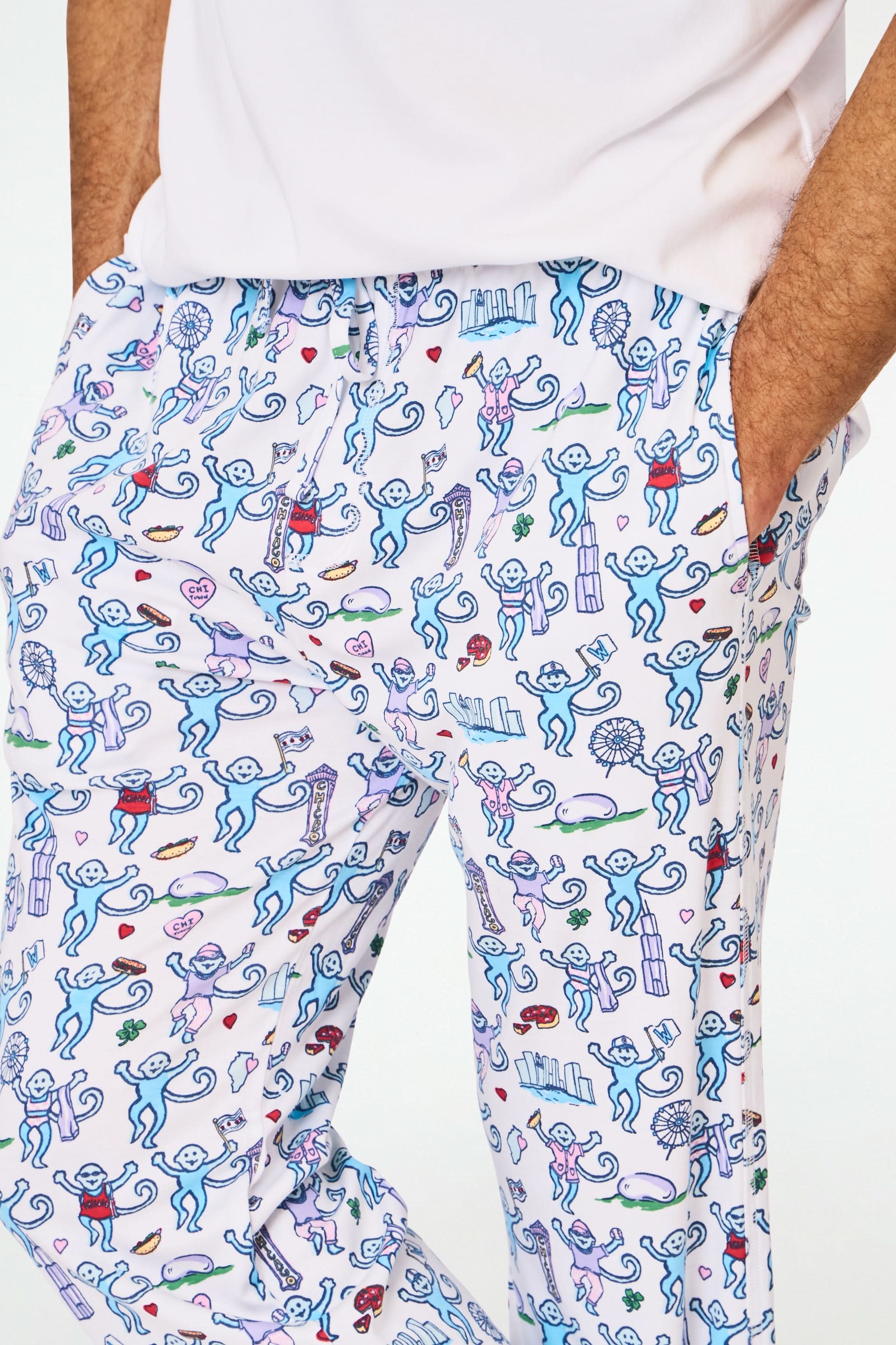 Mens Chicago Monkey Simon Pant - Image 3