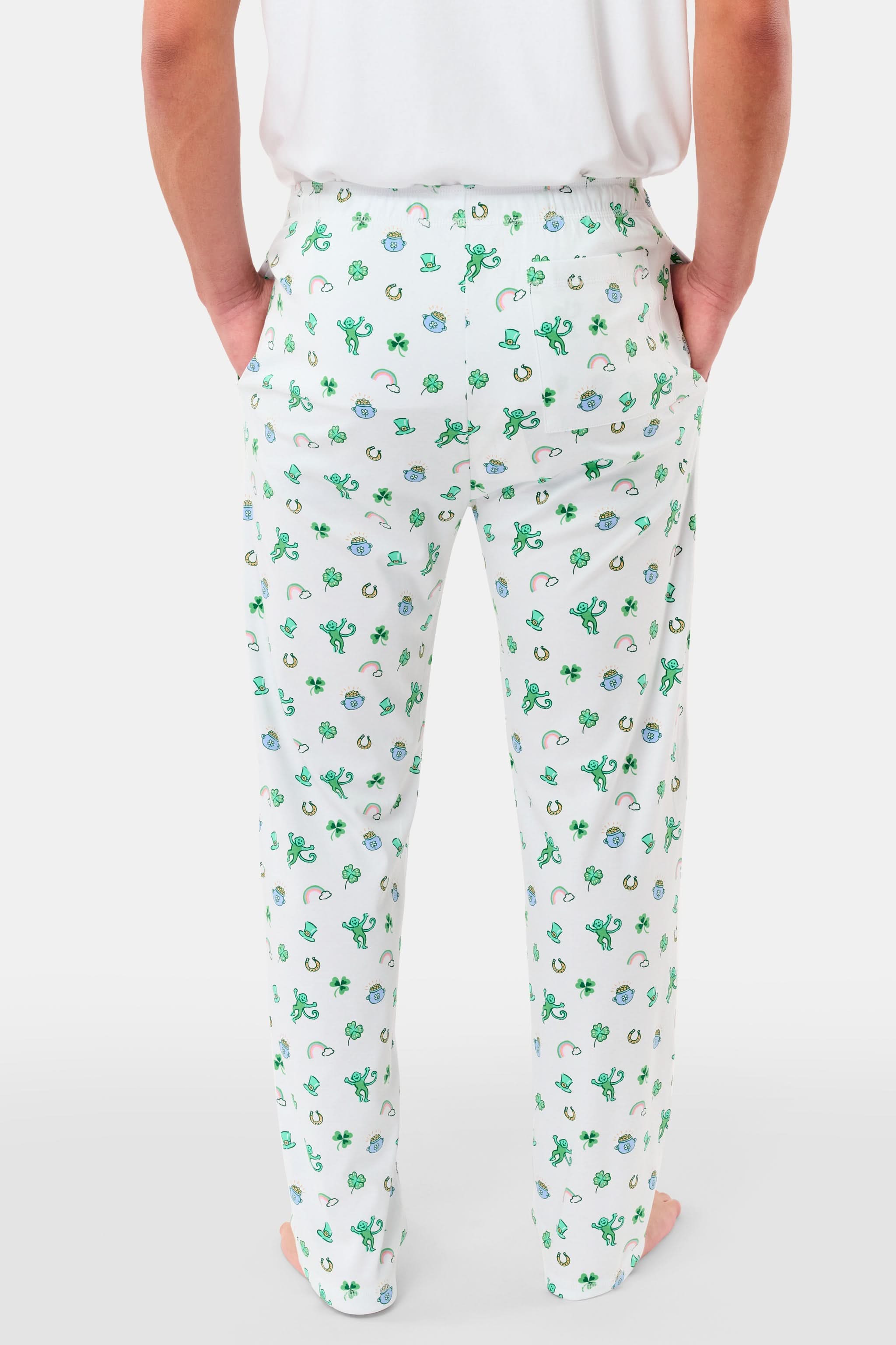 Mens Luck O' The Monkey Simon Pant - Image 4