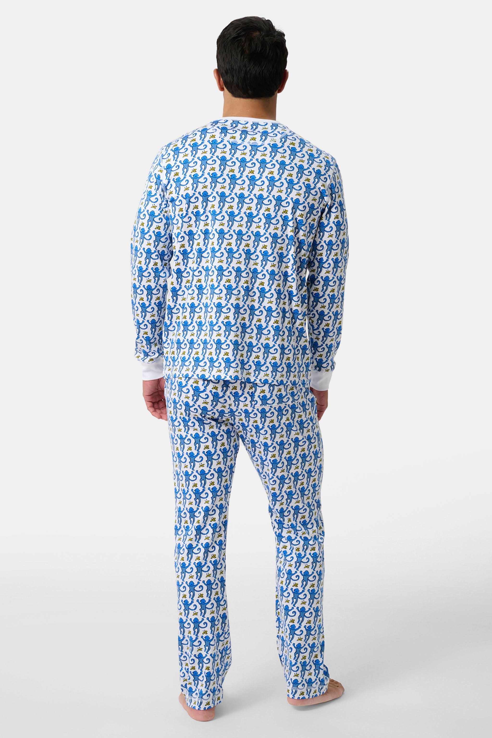 Mens Monkey Spencer Pajamas - Image 5