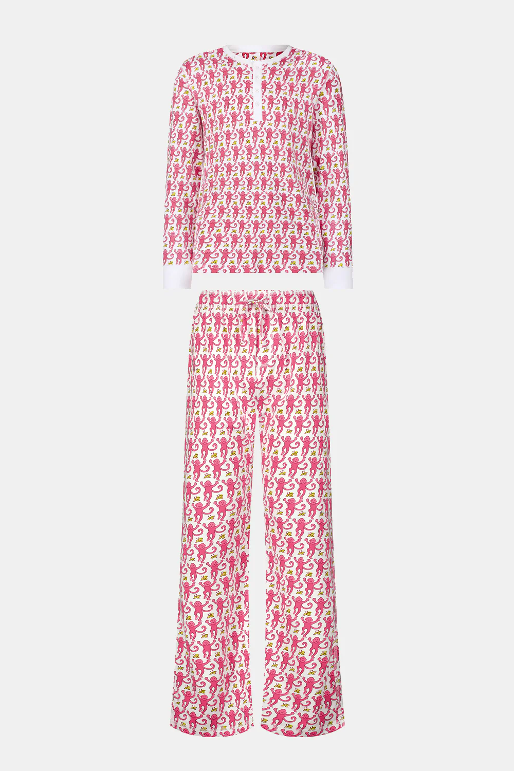 Mens Monkey Spencer Pajamas - Image 6