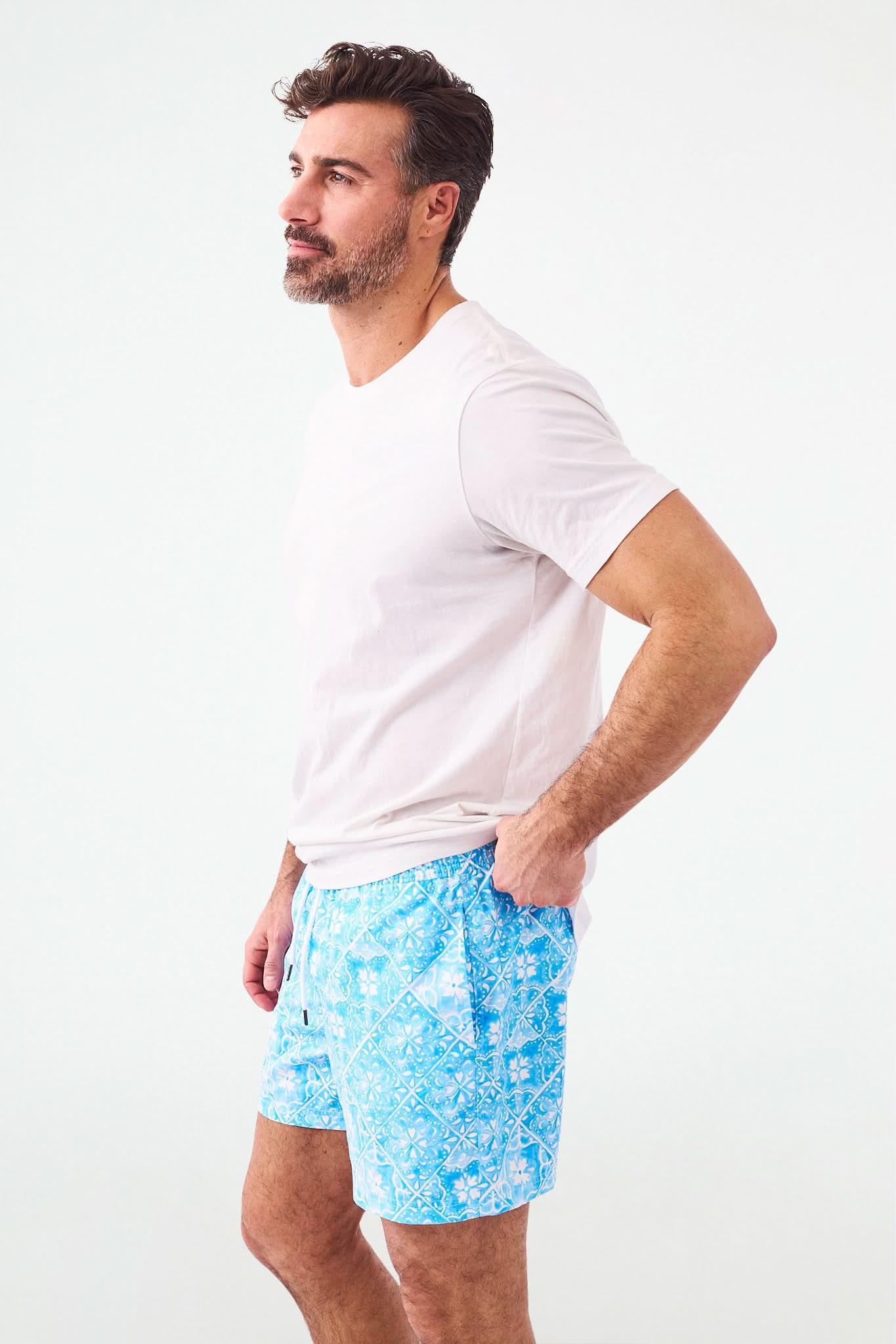 Mens Tuiles Swim Trunk - Image 5
