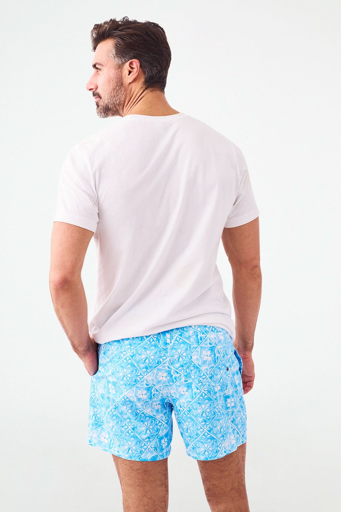 Mens Tuiles Swim Trunk - Image 6