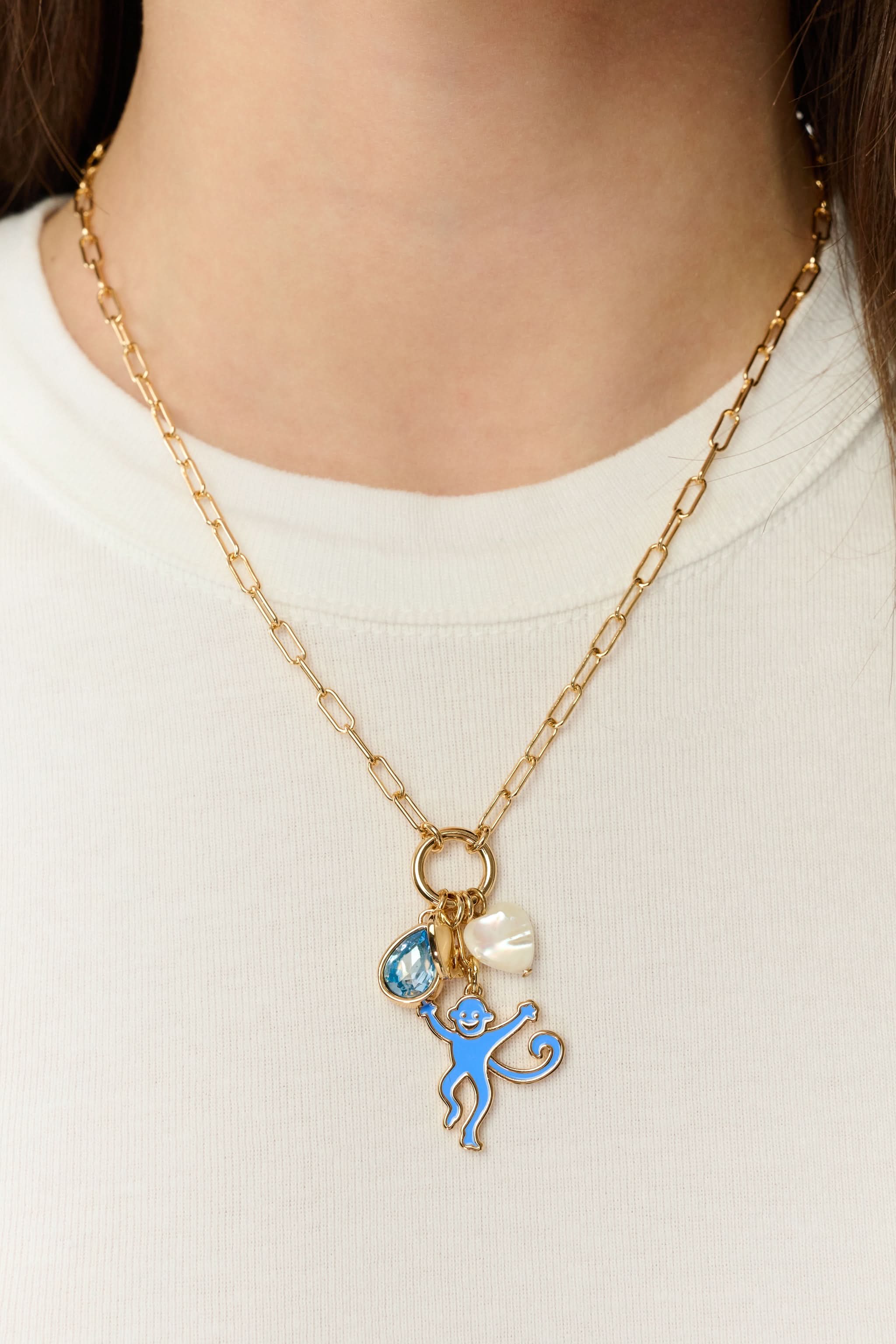 Monkey Lariat Necklace - Image 2
