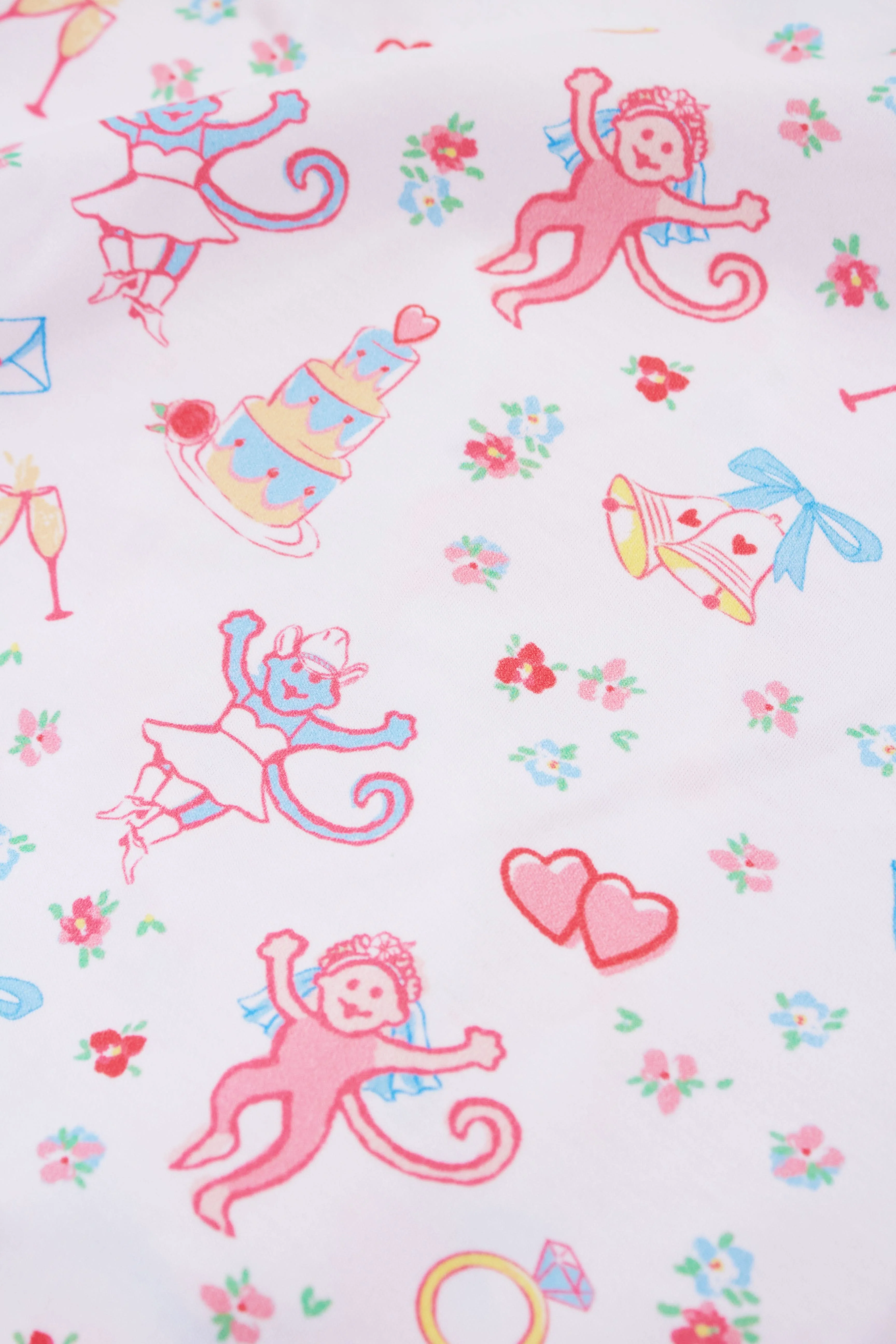 Monkey Said Yes Long Sleeve Polo Pajamas - Image 7