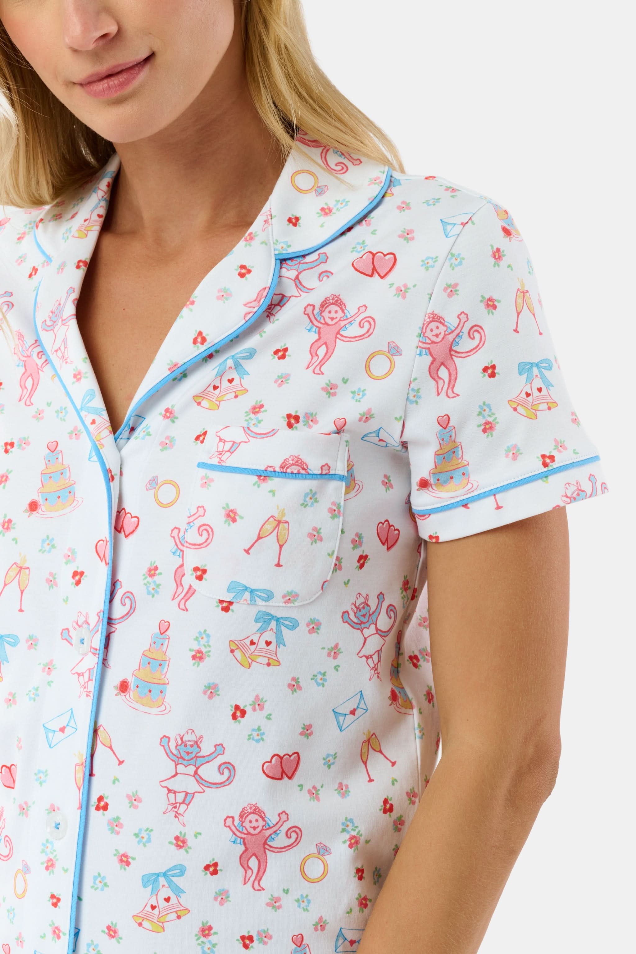 Monkey Said Yes Polo Pajamas - Image 2
