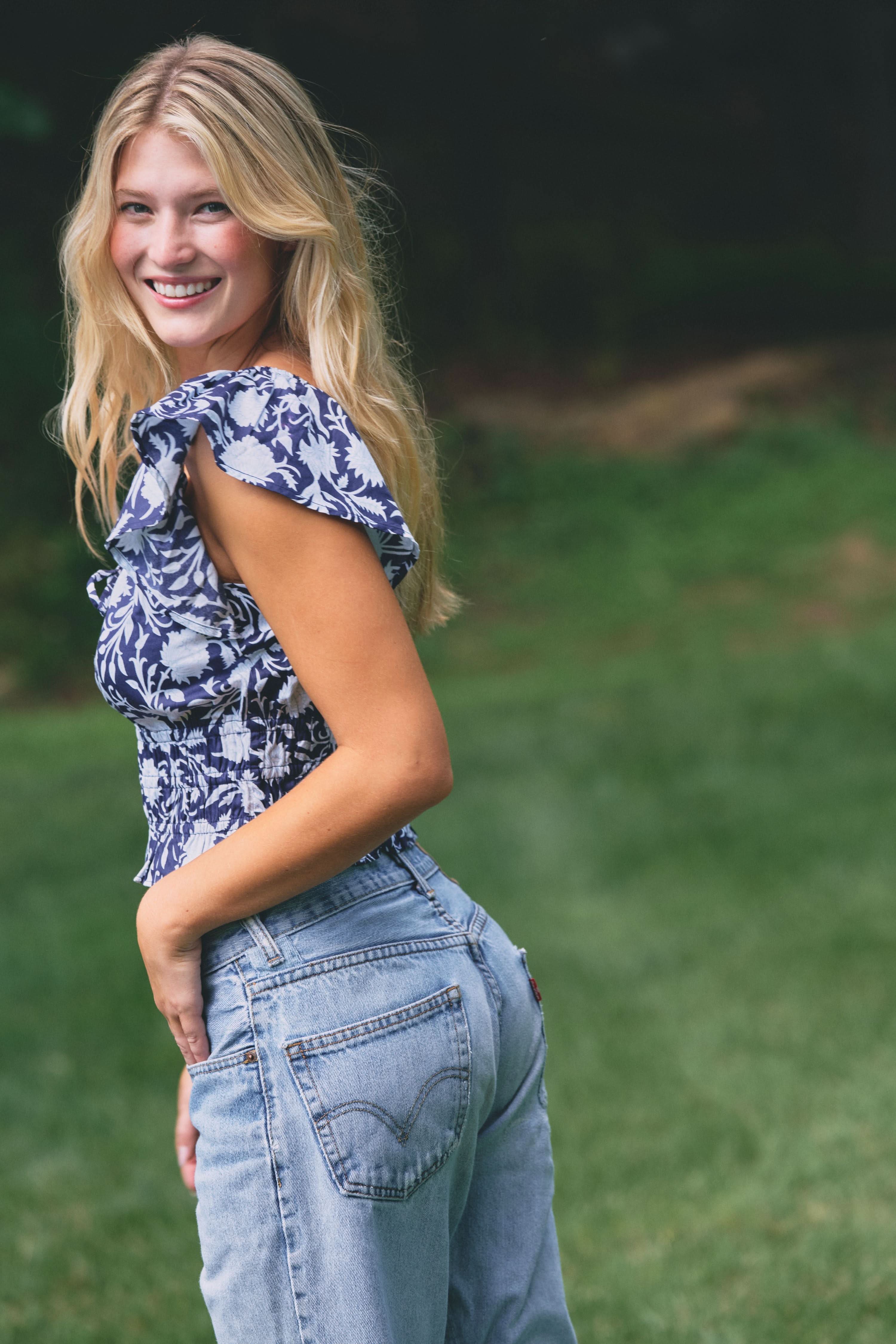 Morris Floral Reese Top - Image 5