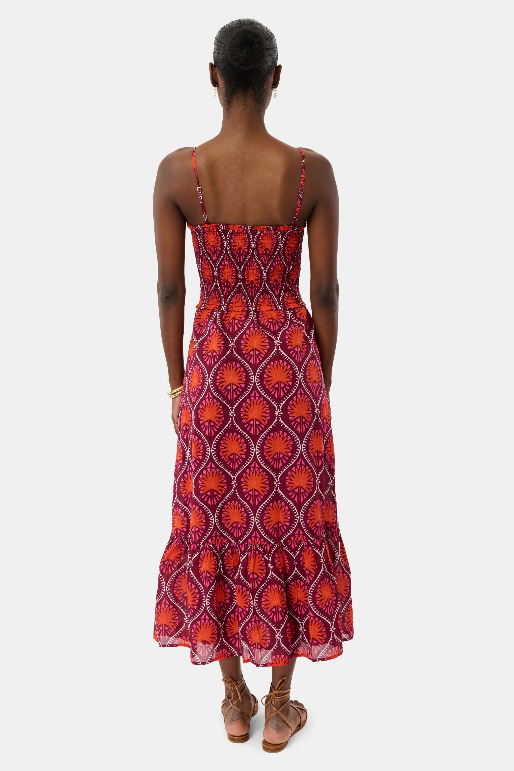 Palm Fronds Briar Dress - Image 3