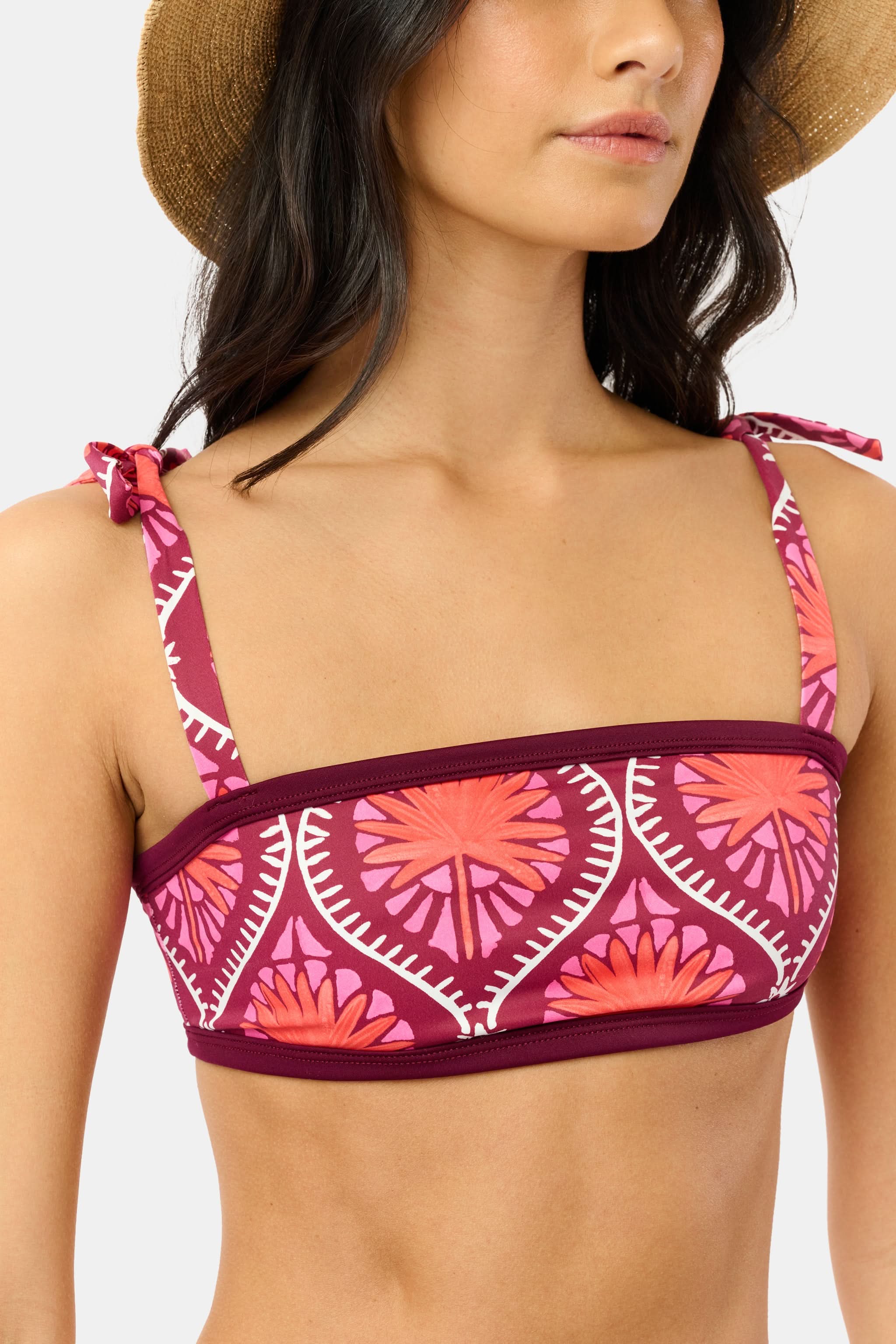 Palm Fronds Oceana Bikini Top - Image 2