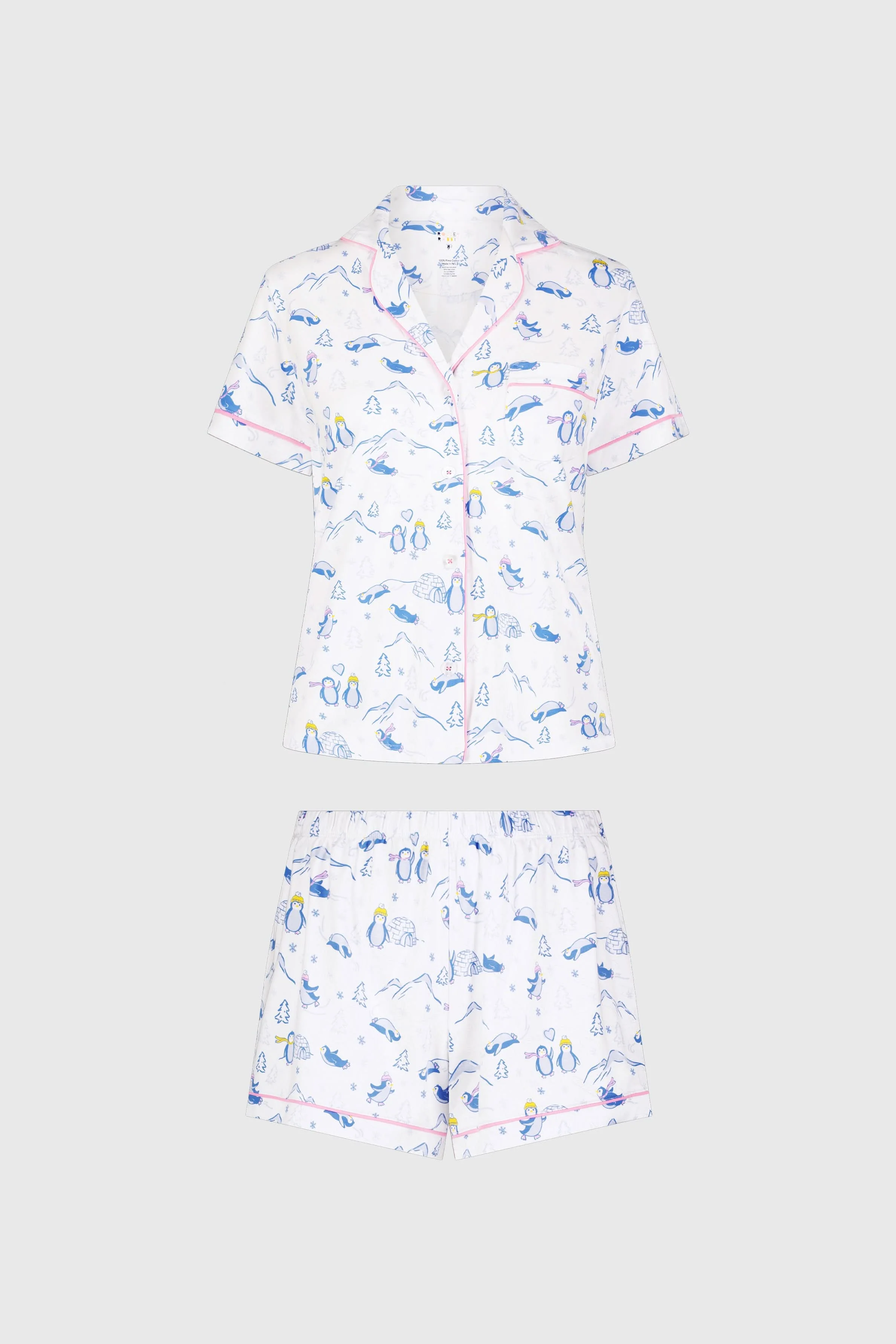 Penguin Party Polo Pajamas - Image 6