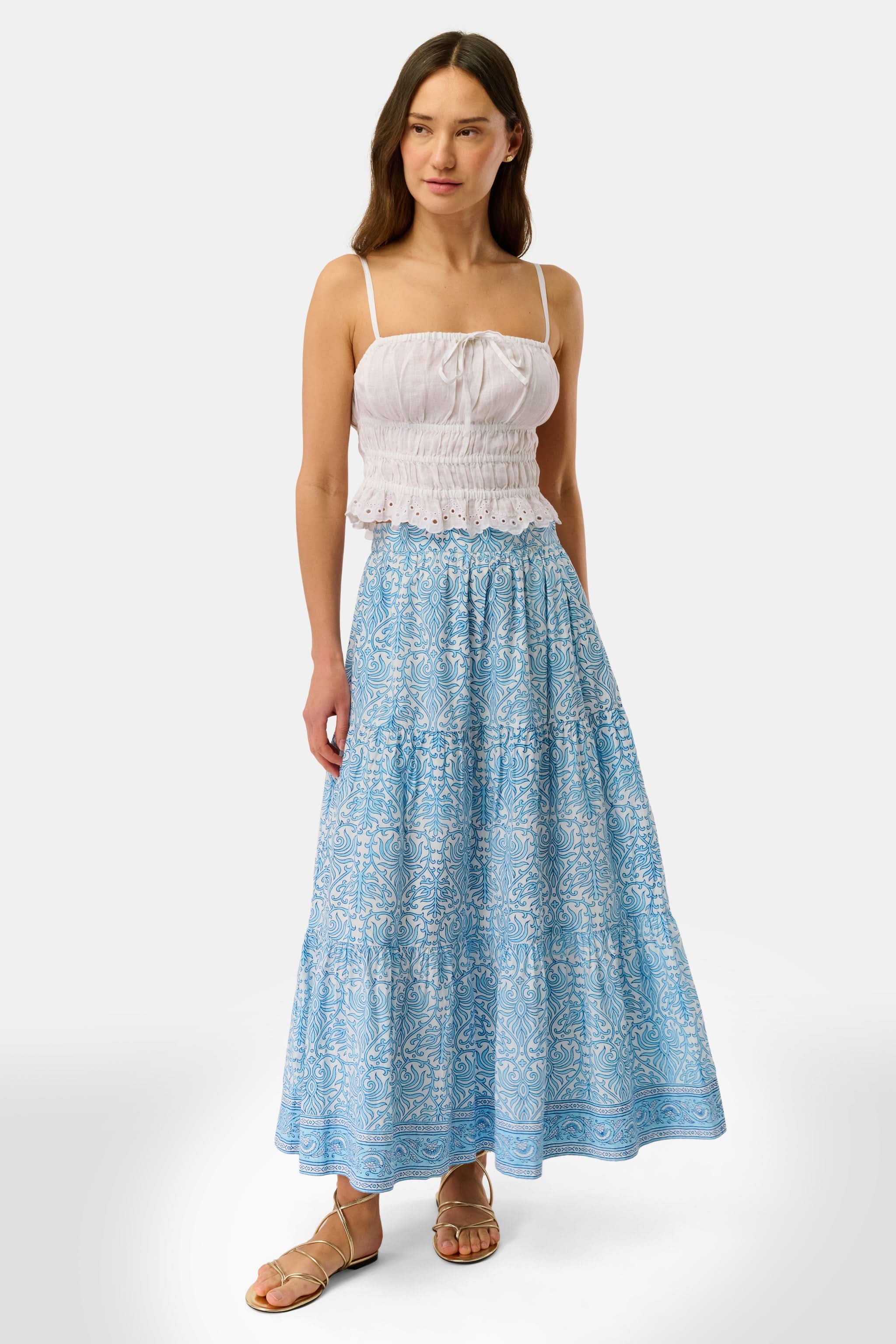 Polka Dot Scallop Aurelia Top - Image 3