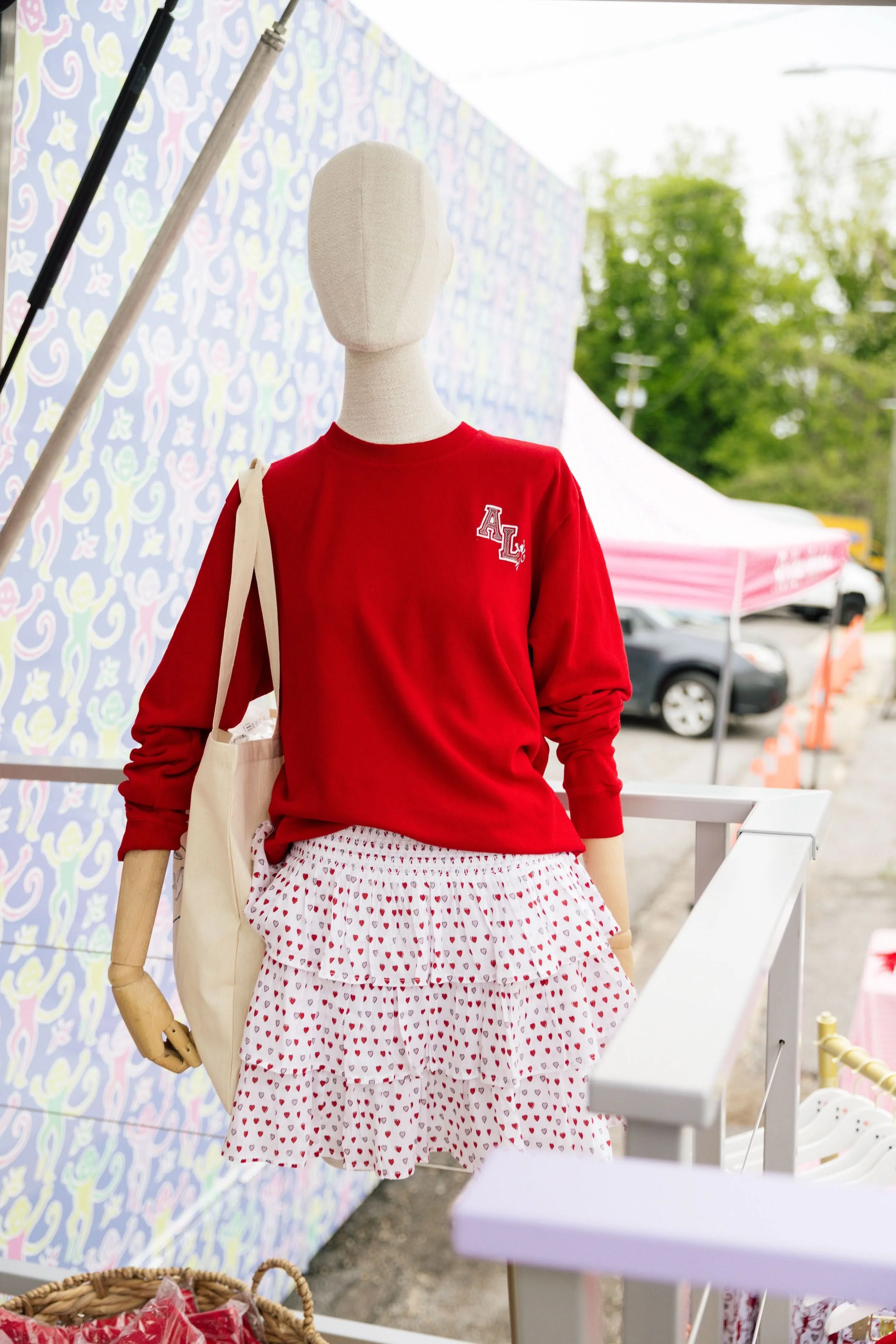 Campus Pop Hearts Siggy Skirt - Image 5