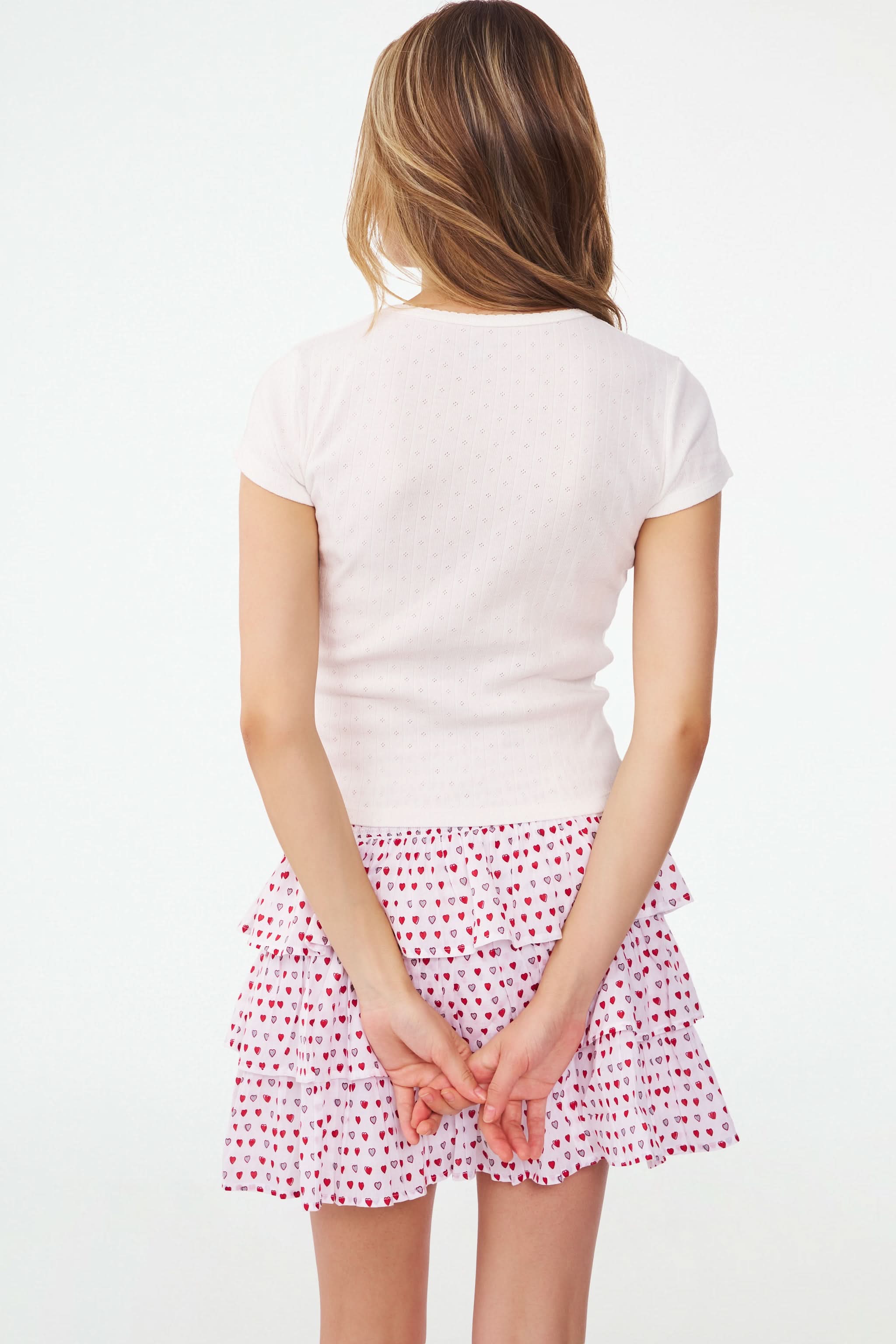 Campus Pop Hearts Siggy Skirt - Image 6