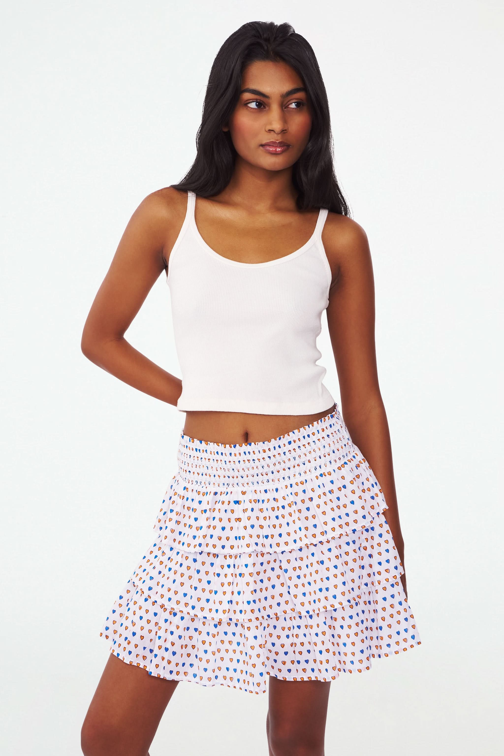 Campus Pop Hearts Siggy Skirt - Image 4