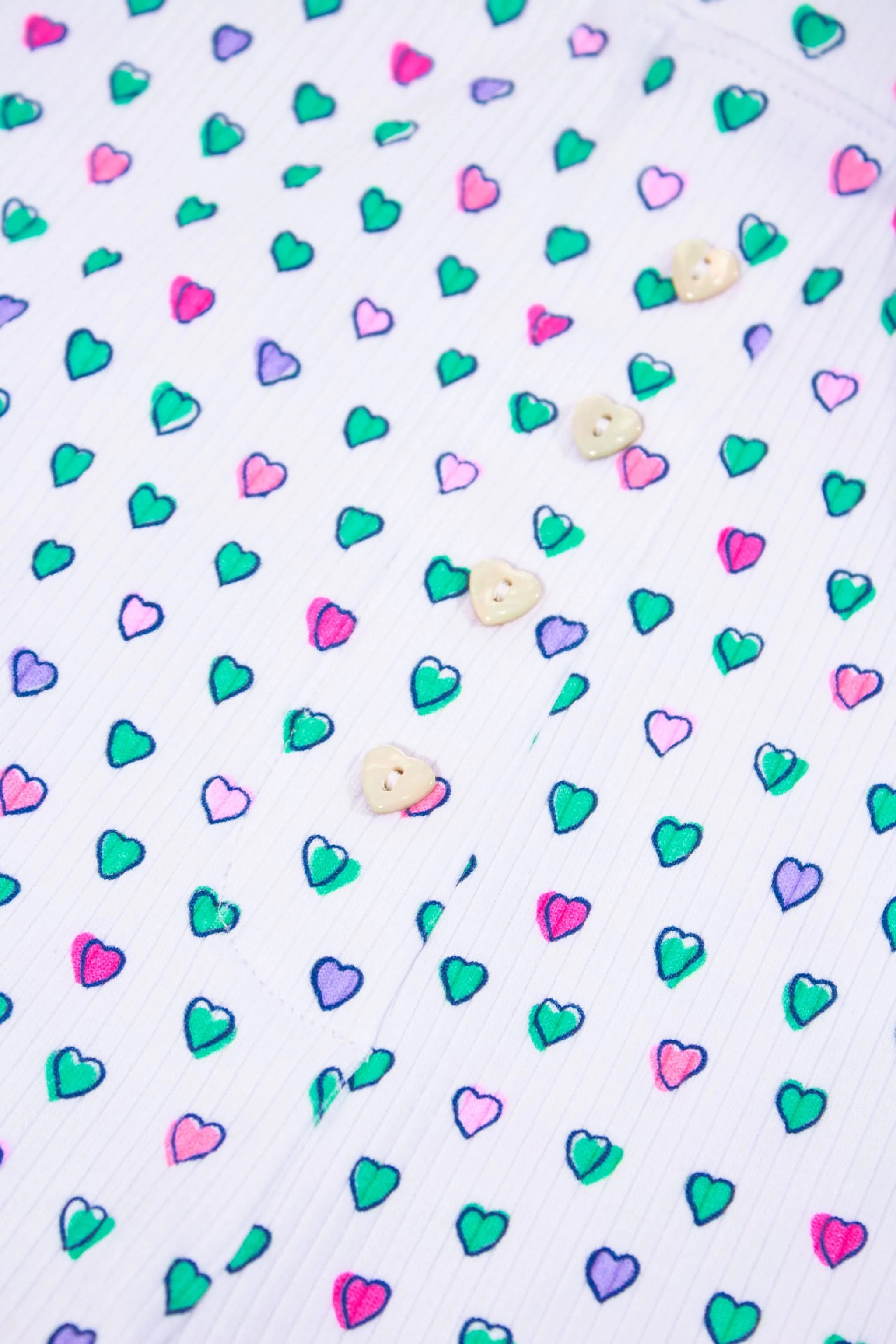 Pop Hearts Rib Sullivan Shortie - Image 7