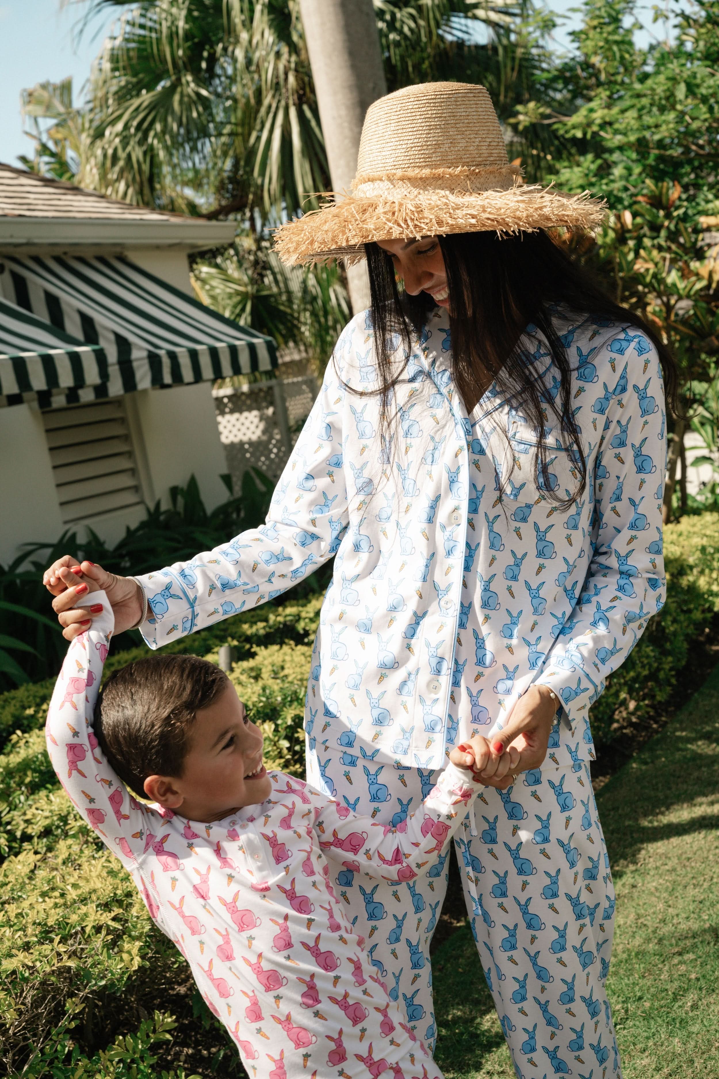 Romy the Rabbit Long Sleeve Polo Pajamas - Image 3