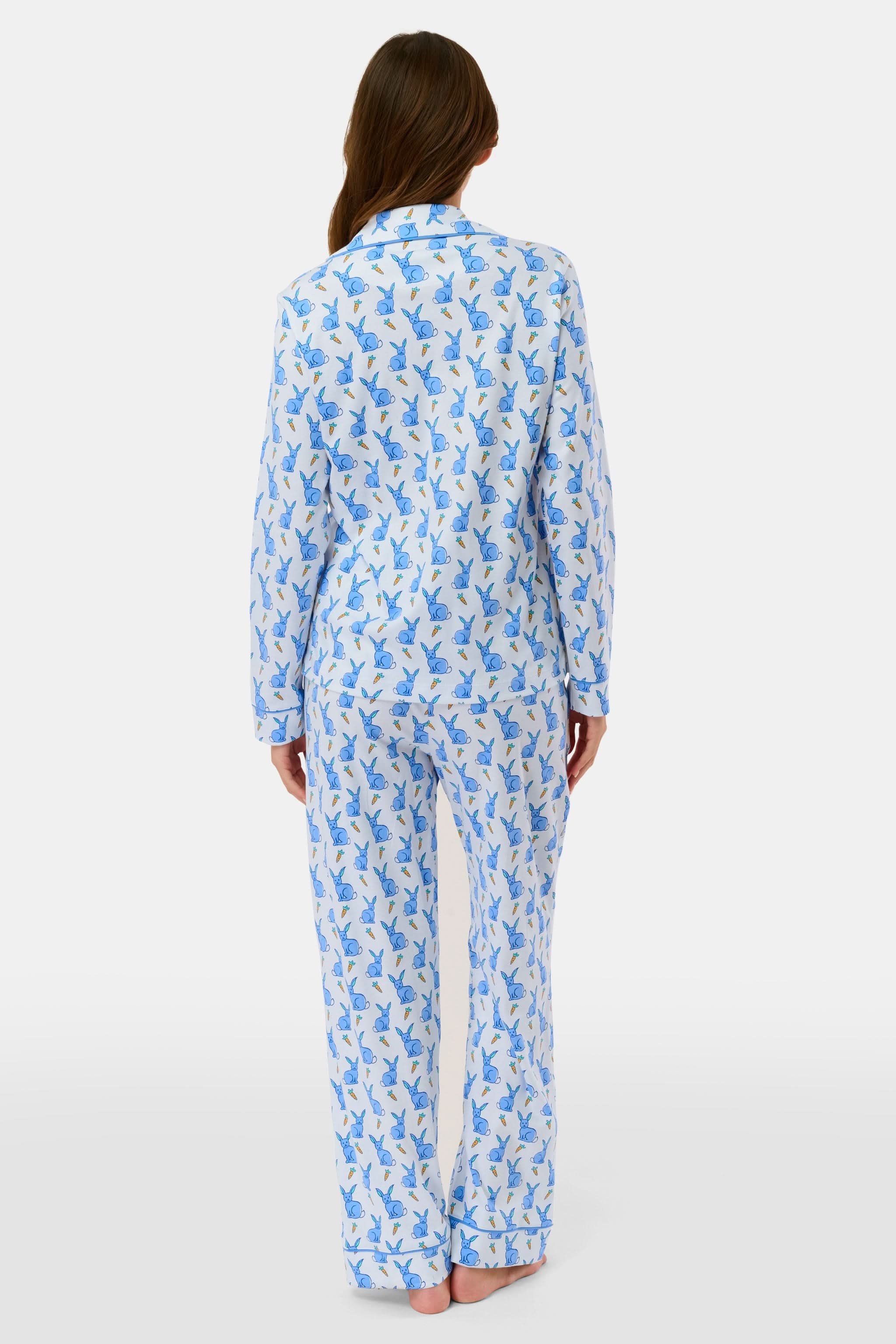 Romy the Rabbit Long Sleeve Polo Pajamas - Image 5