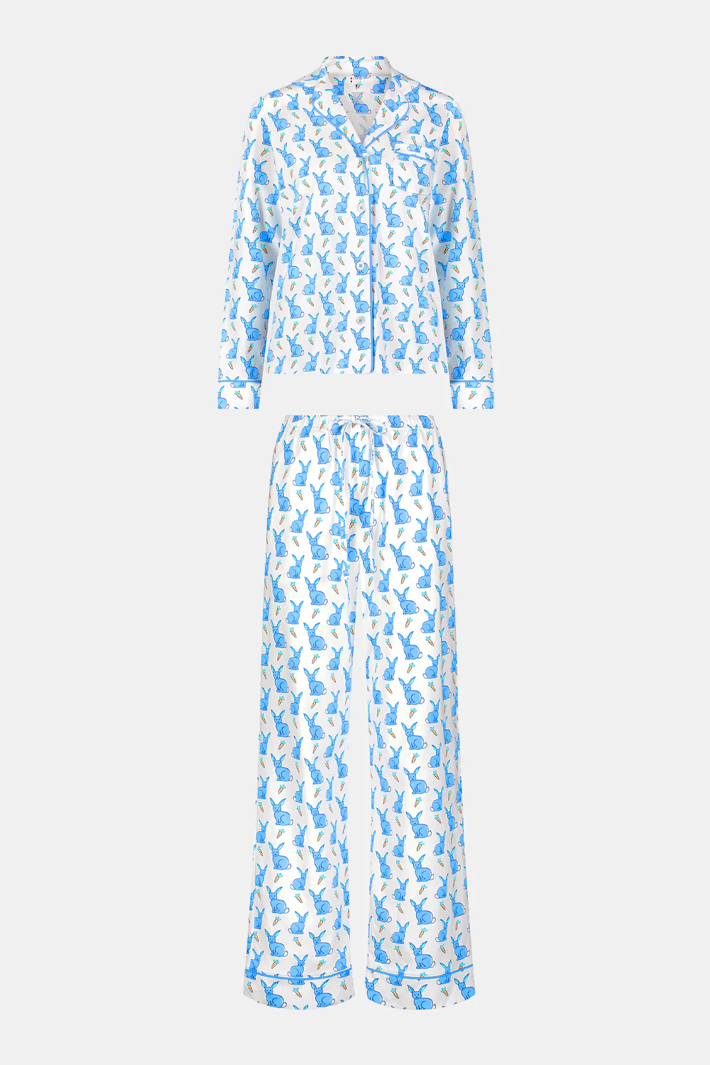 Romy the Rabbit Long Sleeve Polo Pajamas - Image 6
