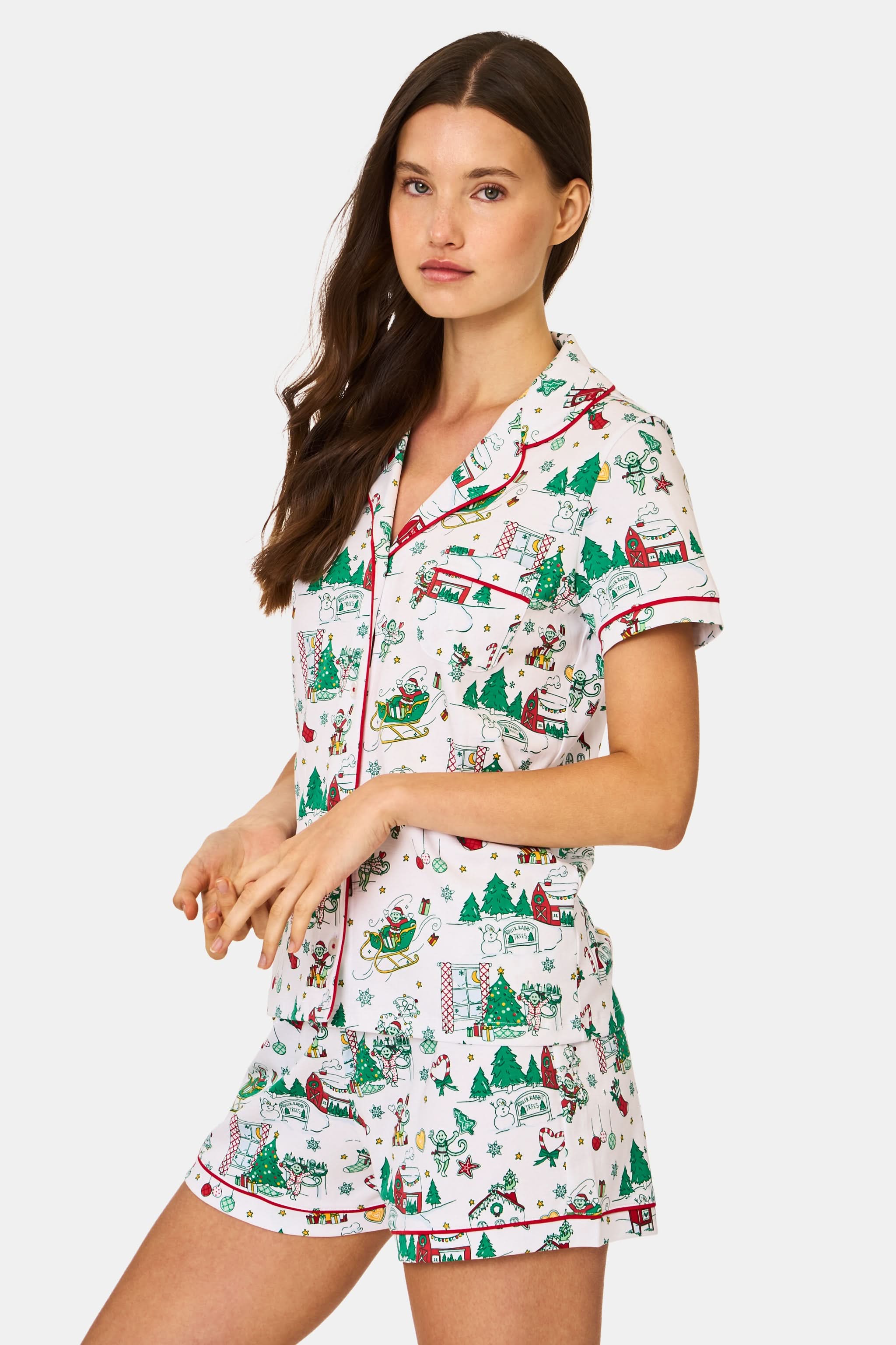 Snow Village Polo Pajamas - Image 3
