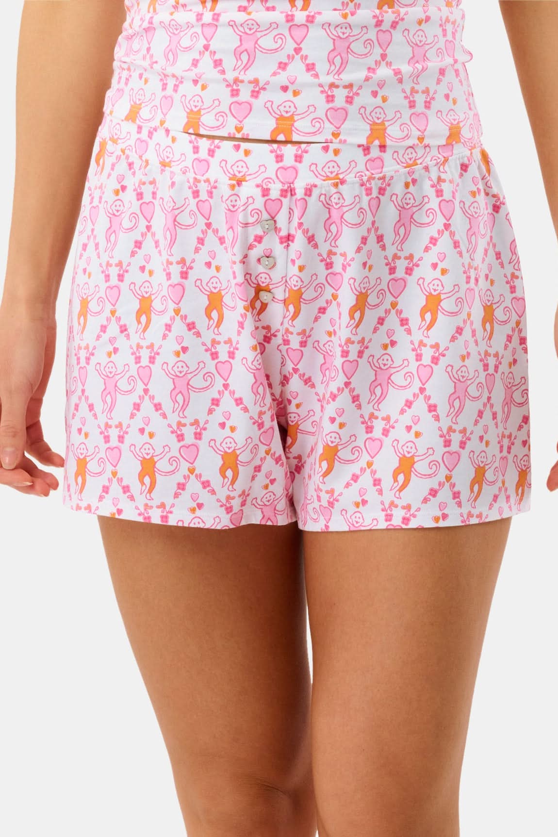 Spring Bloom Monkey Jones Shortie