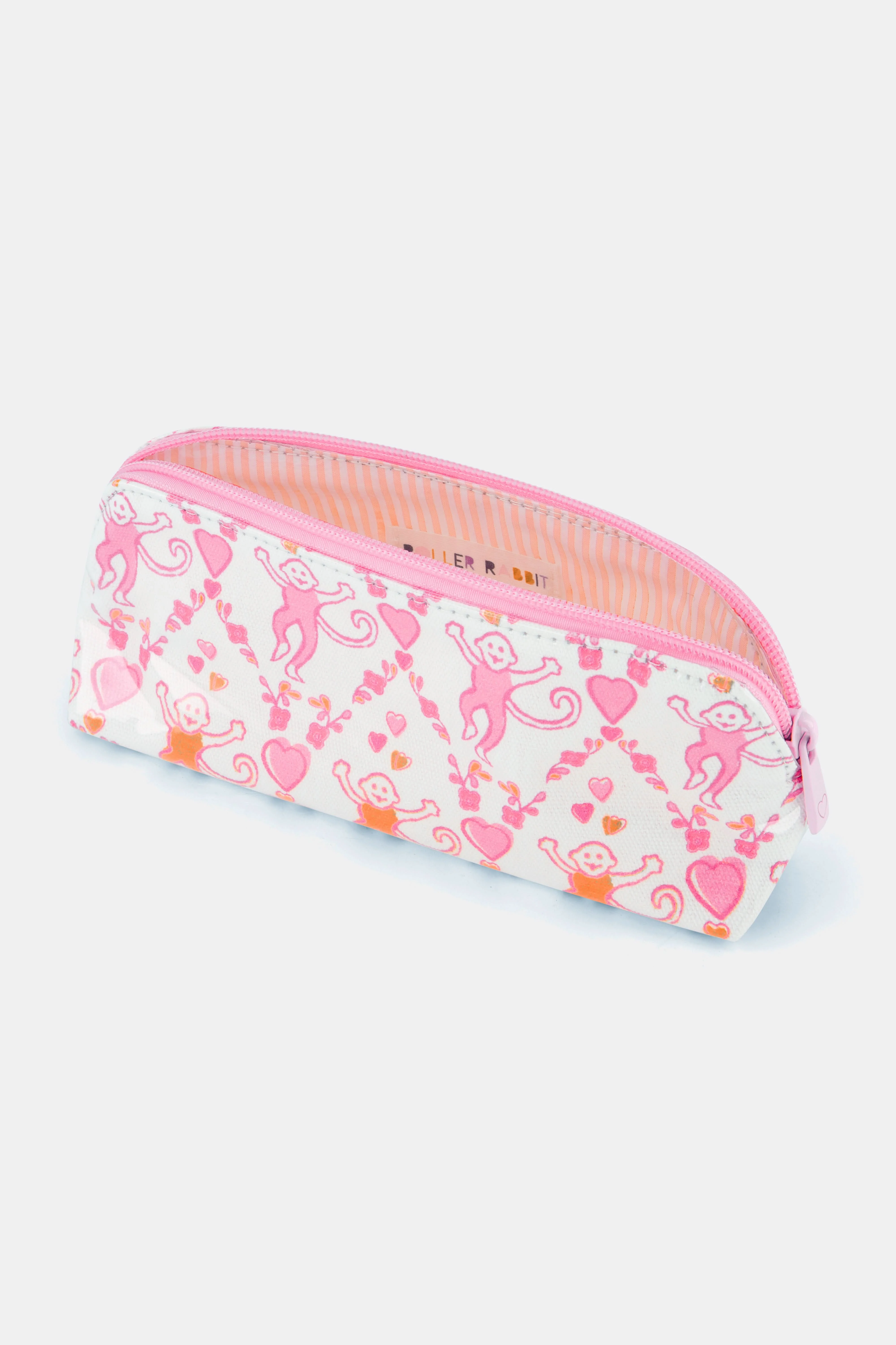 Spring Bloom Monkey Makeup Bag - Image 2