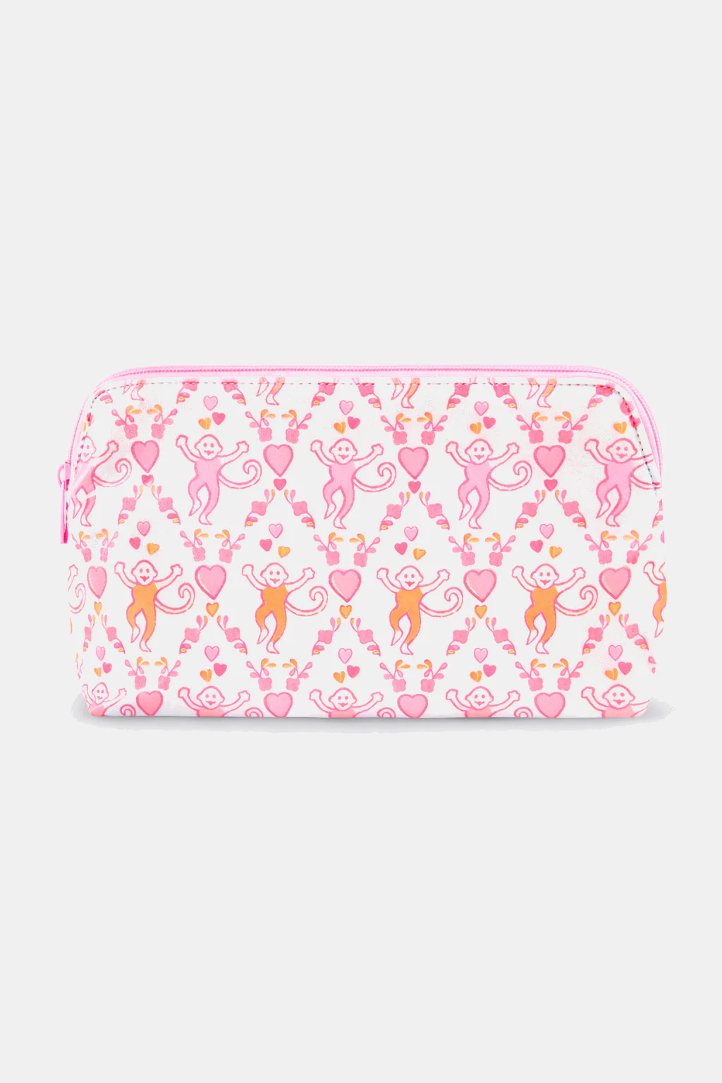 Spring Bloom Monkey Makeup Bag - Image 3