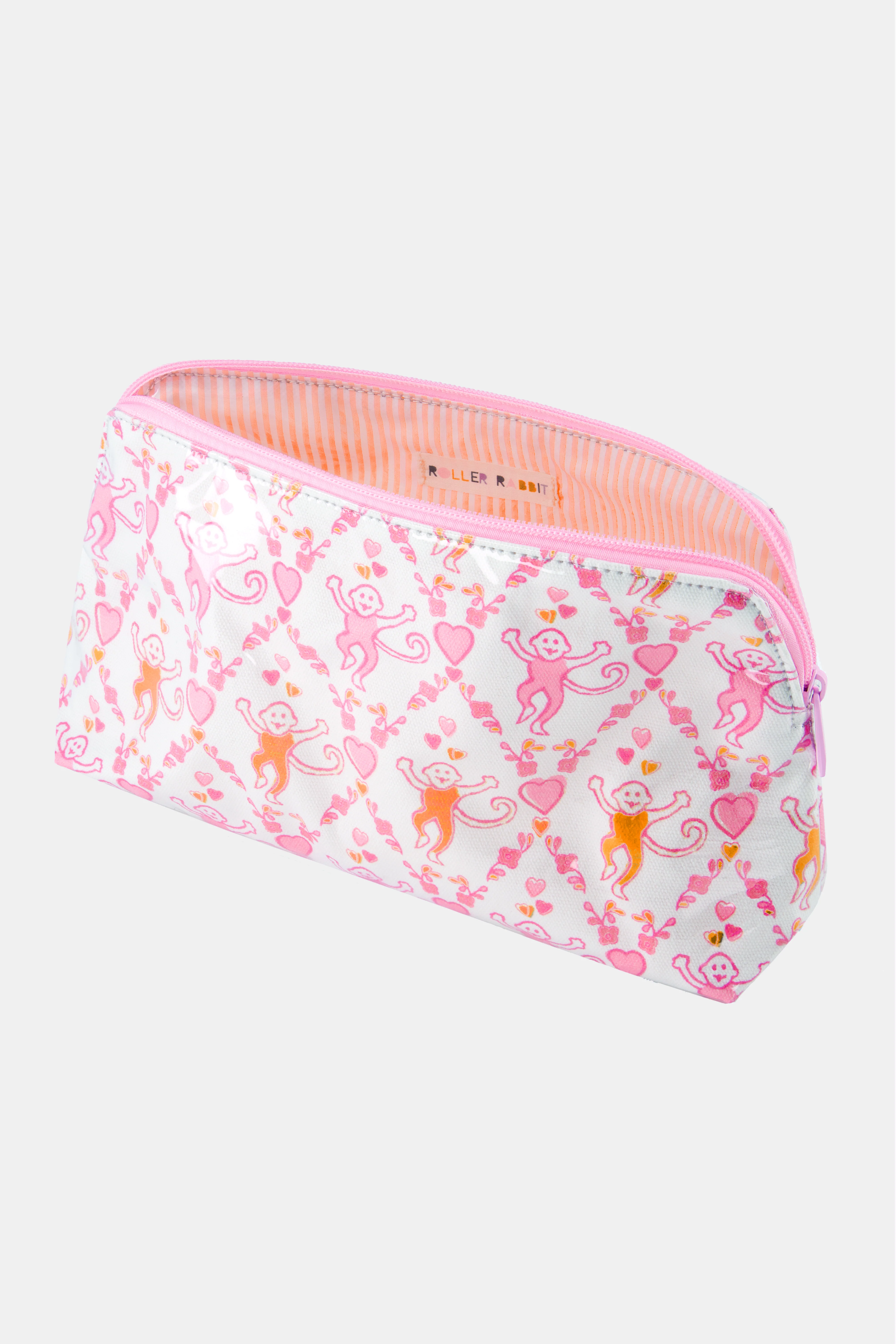 Spring Bloom Monkey Makeup Bag - Image 4
