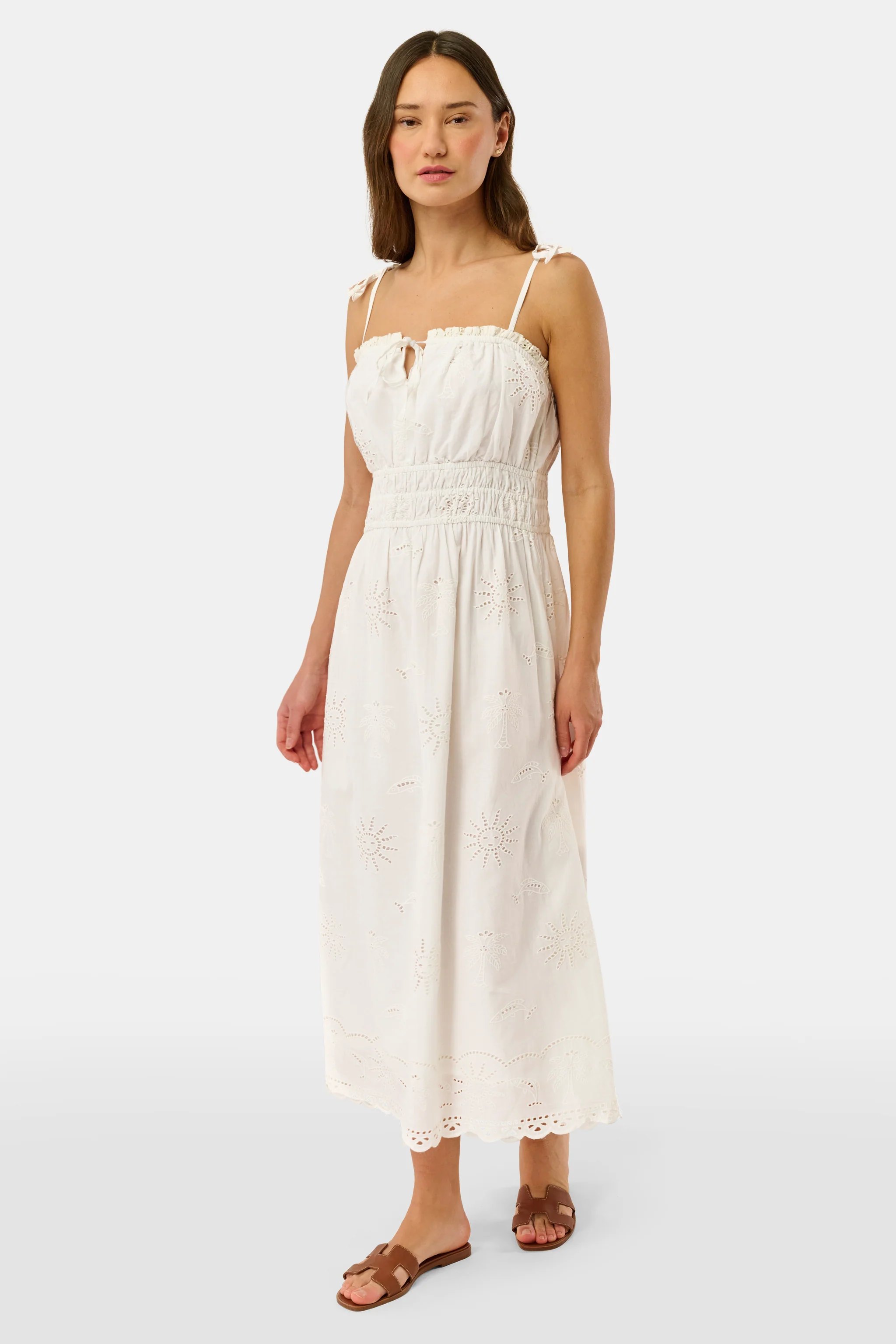 Sunny Days Eyelet Viola Dress - Image 2