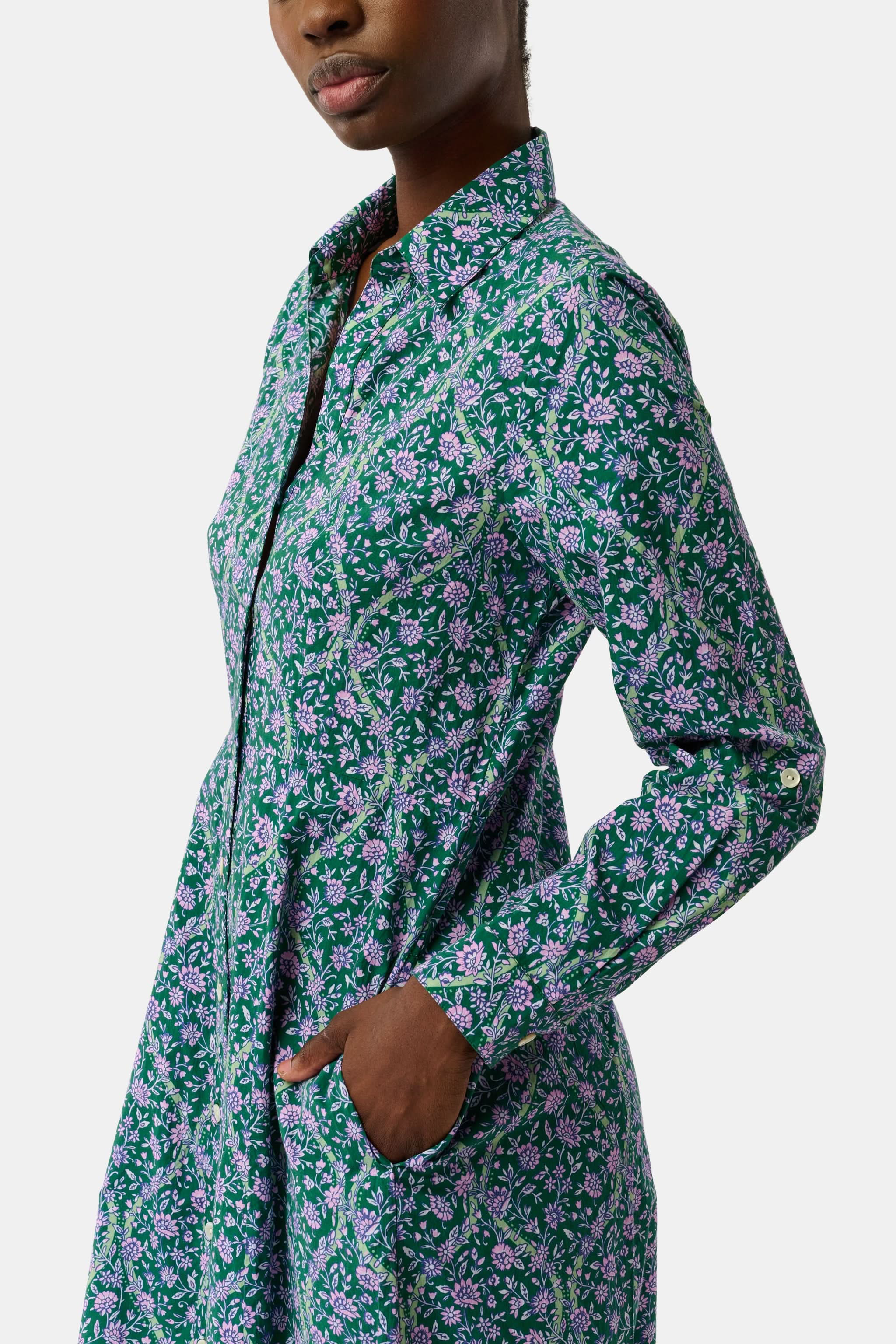 Suzie Floral Ribbon Darla Dress - Image 4